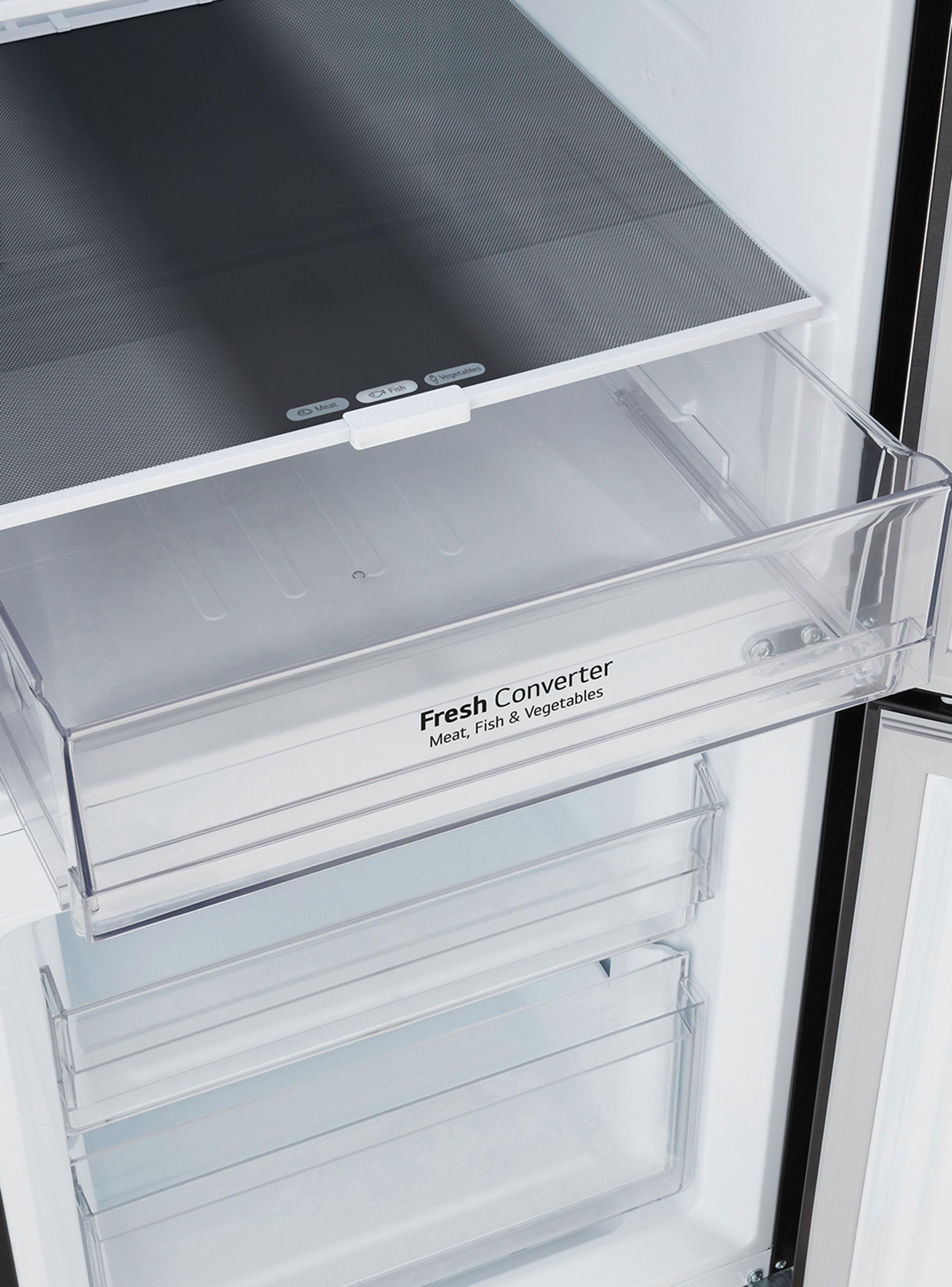 Refrigerador Bottom Frezeer No Frost 335 Litros GB34BPM Negro Esencial Matte-4