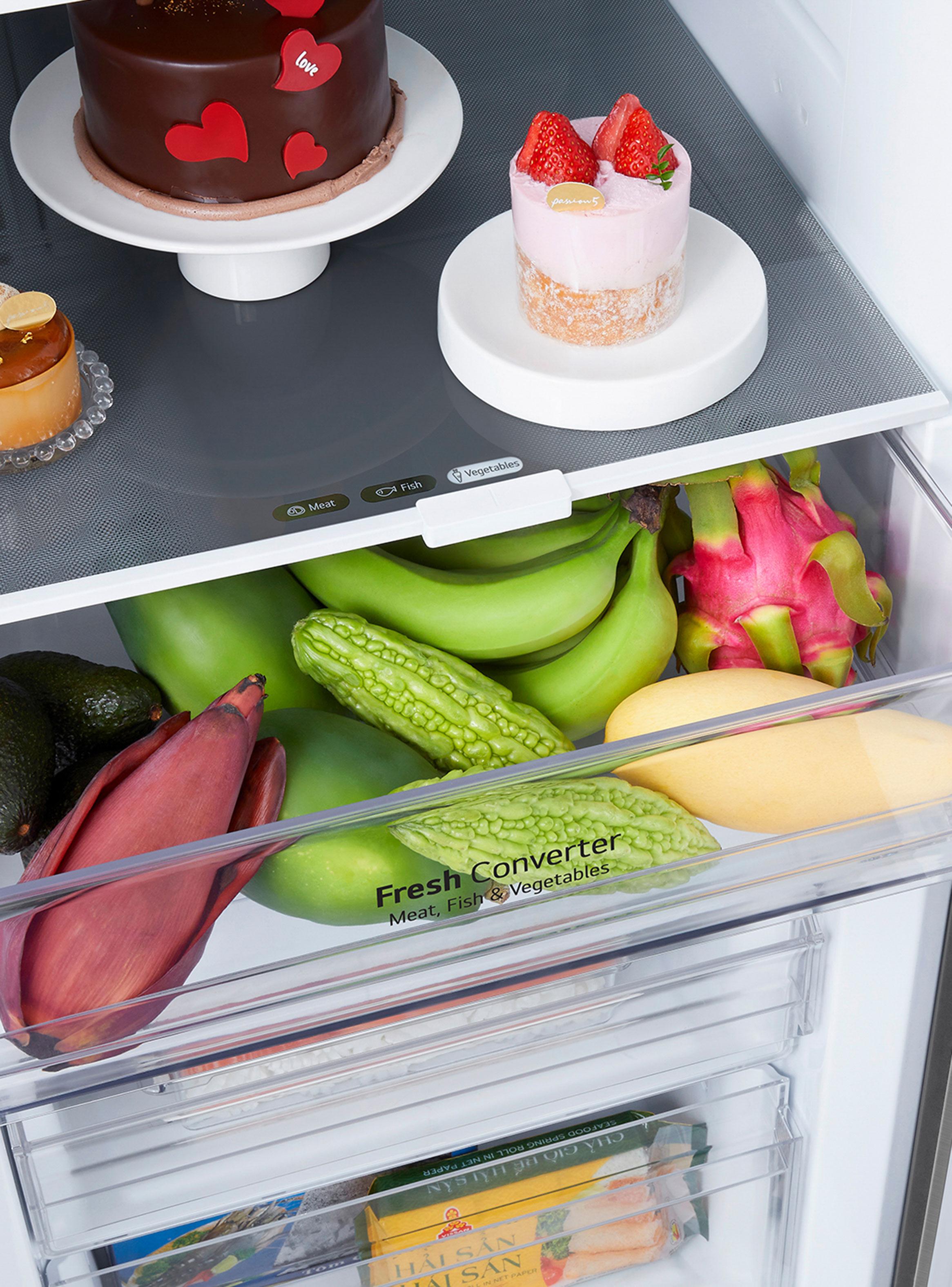 Refrigerador Bottom Frezeer No Frost 335 Litros GB34BPY Plata-4