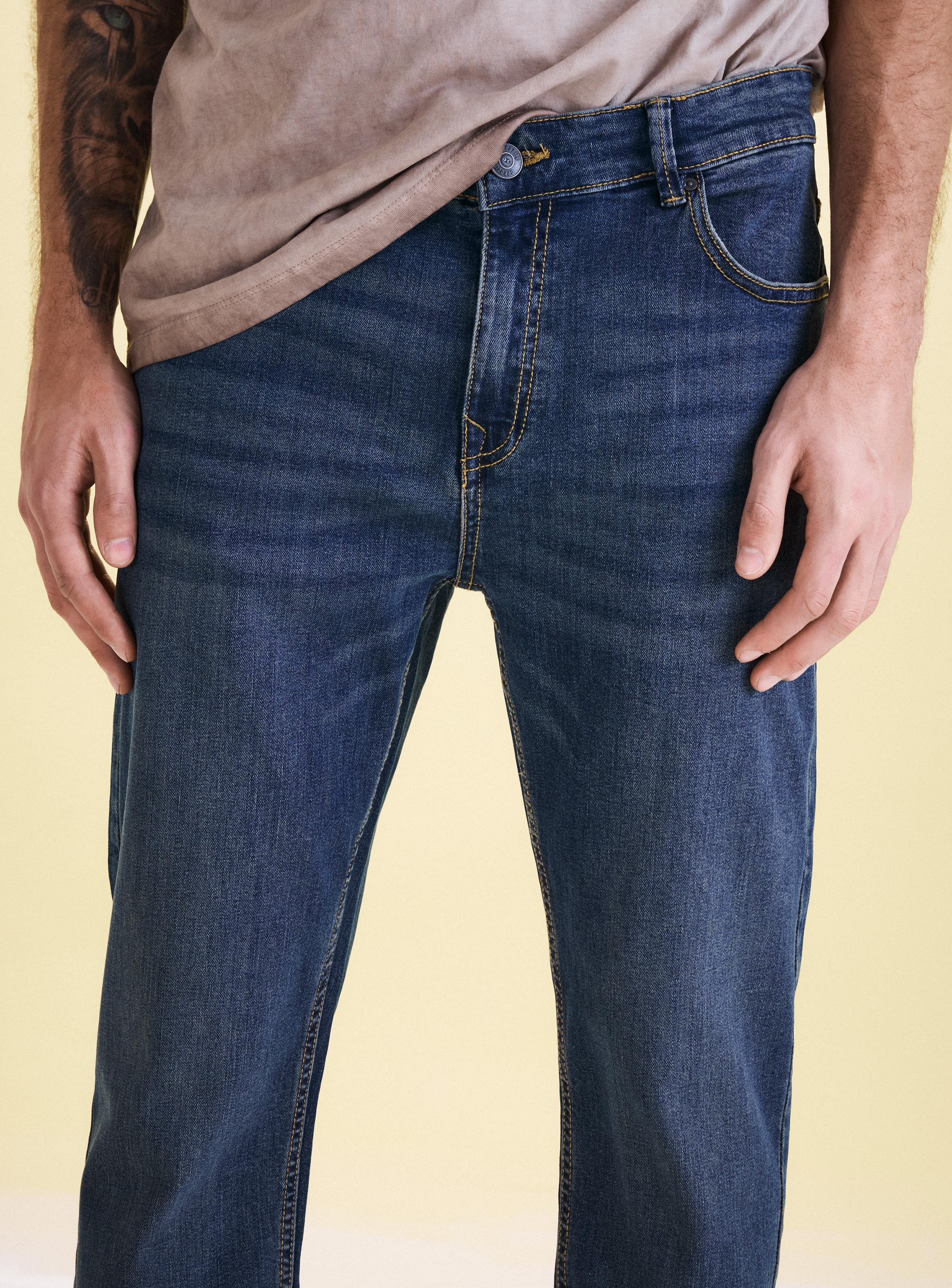 Jeans Básico Deslavado-2