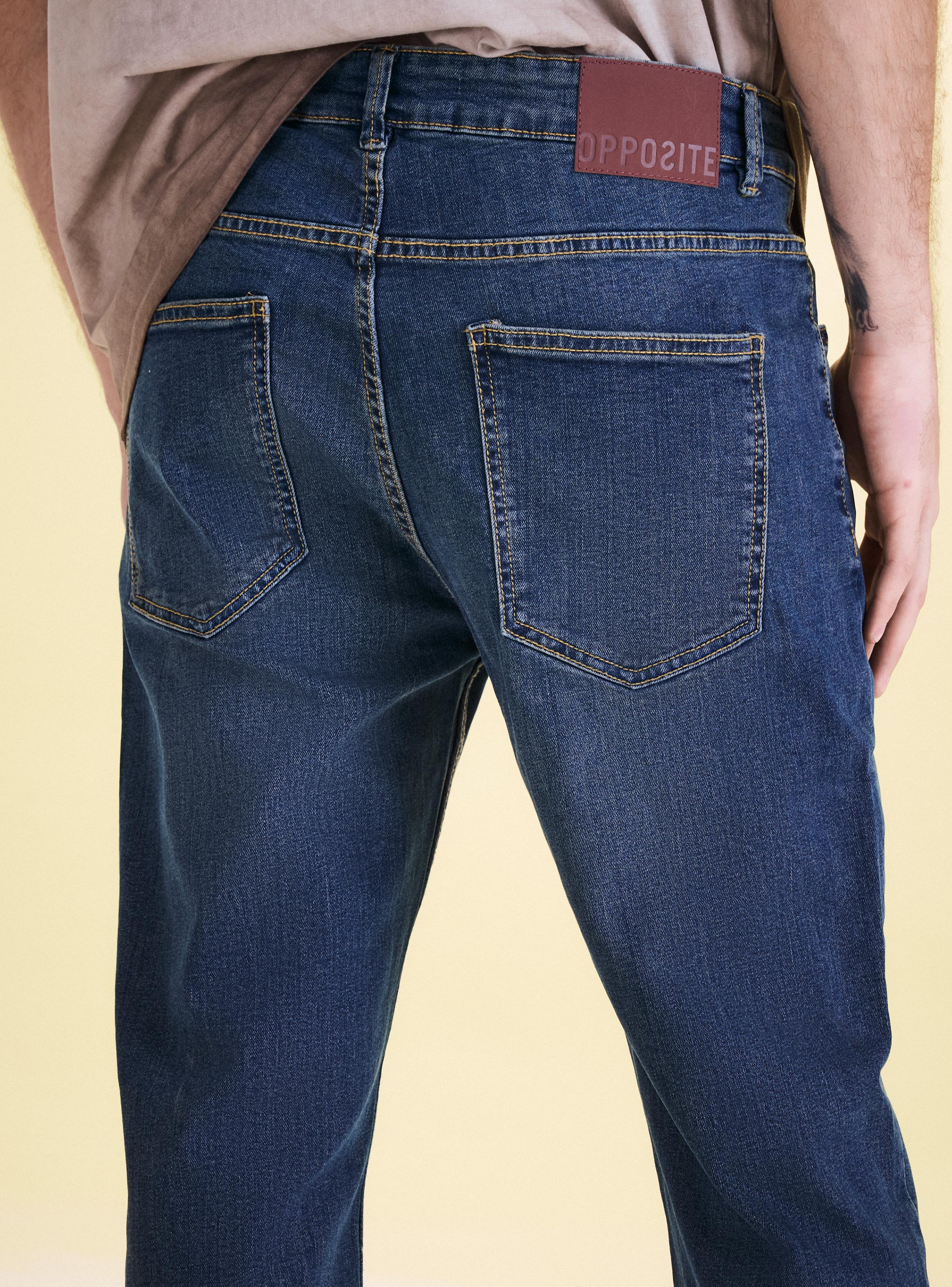 Jeans Básico Deslavado-3