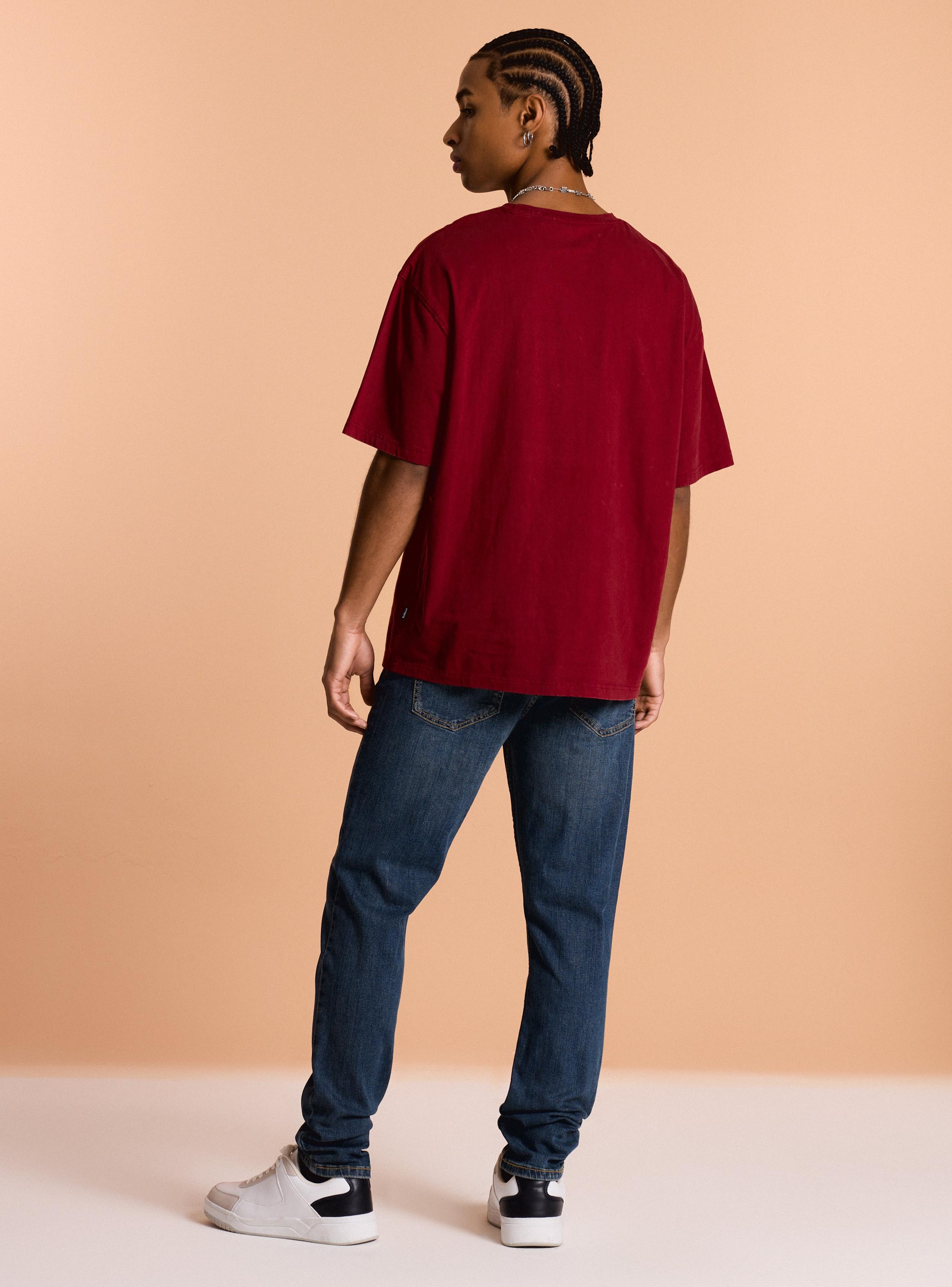 Jeans Básico Deslavado-5