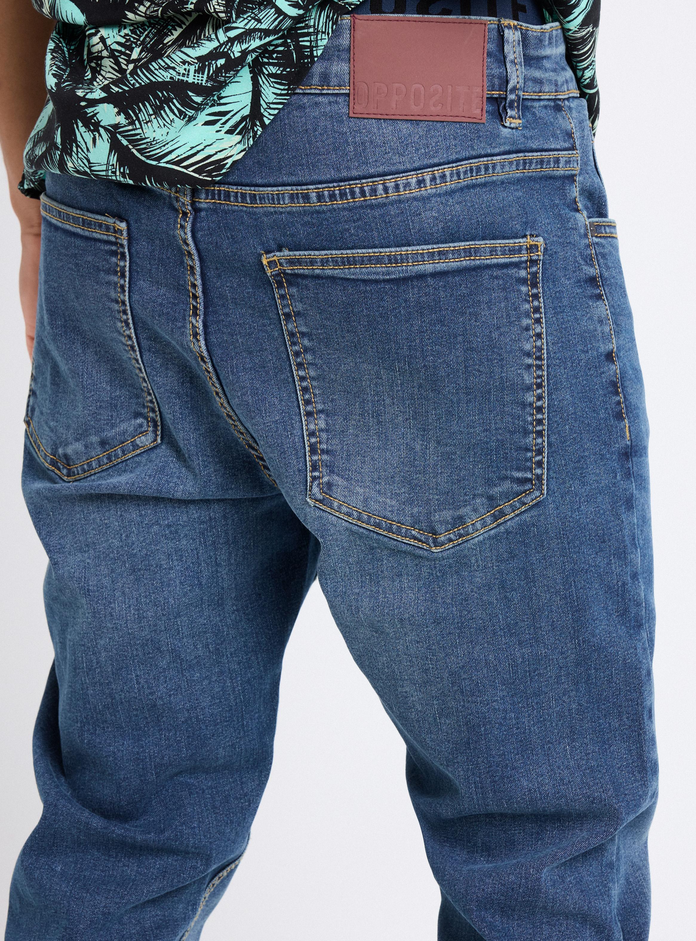 Jeans Básico Deslavado-3