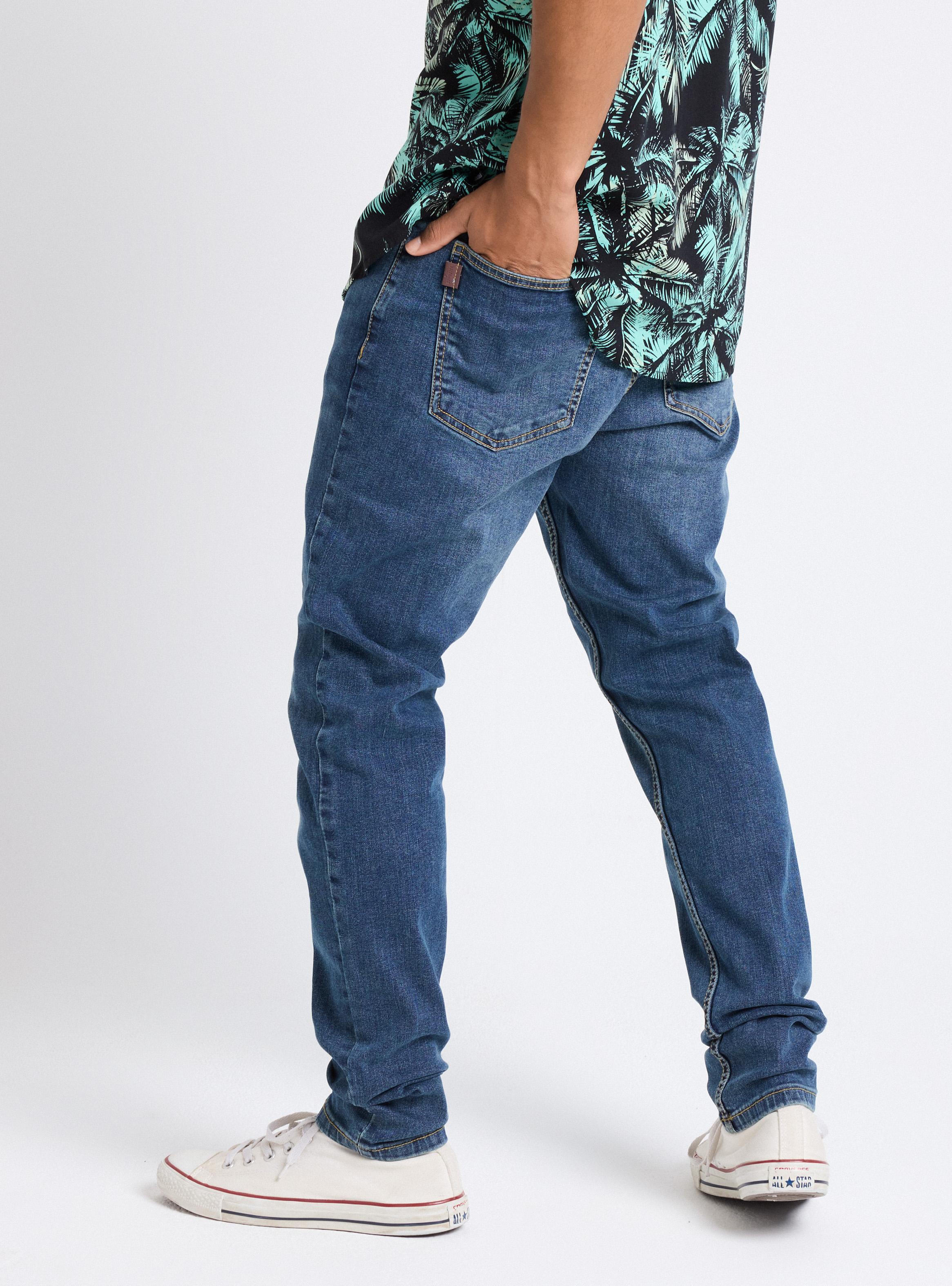 Jeans Básico Deslavado-1