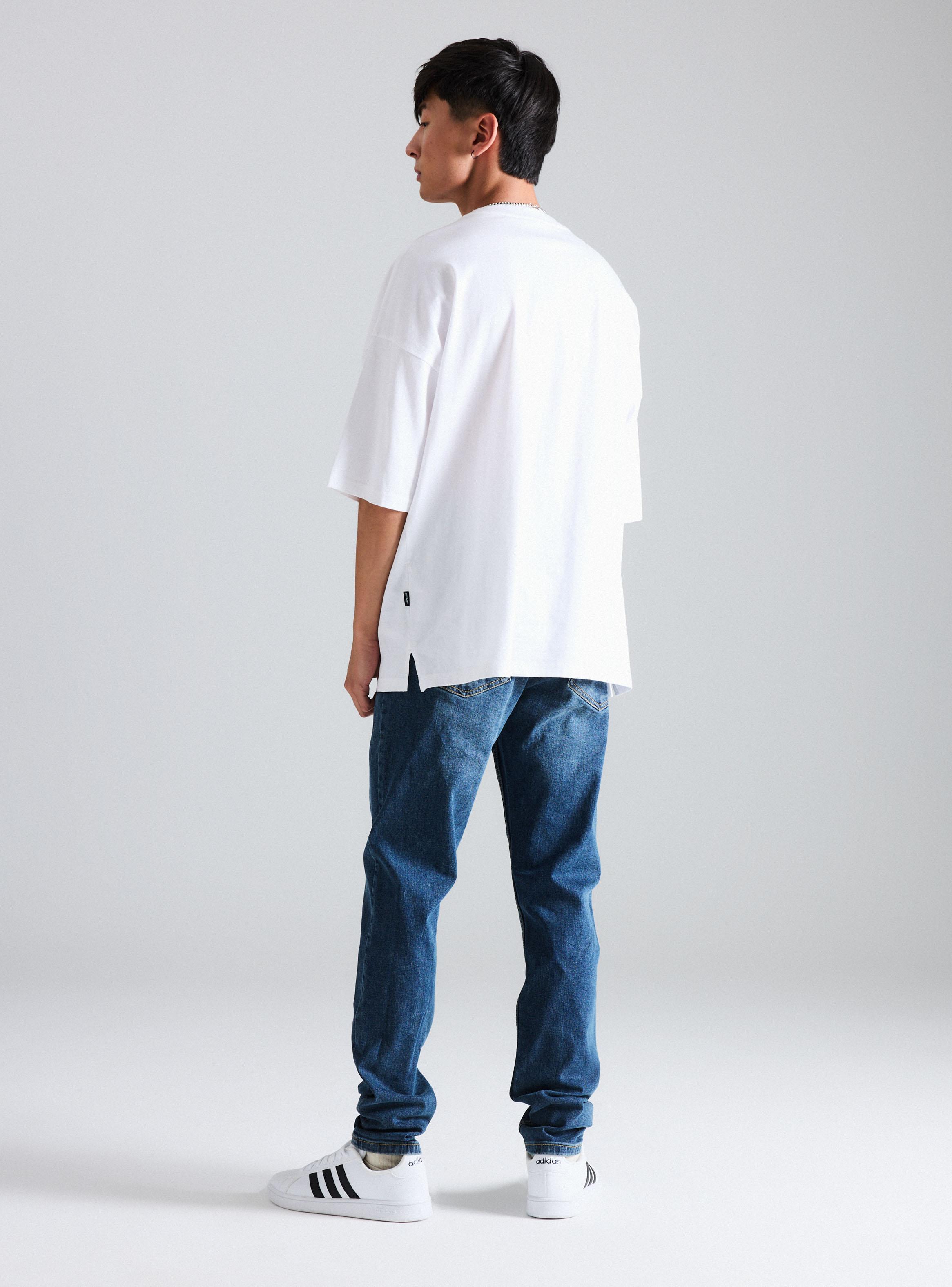 Jeans Básico Deslavado-5