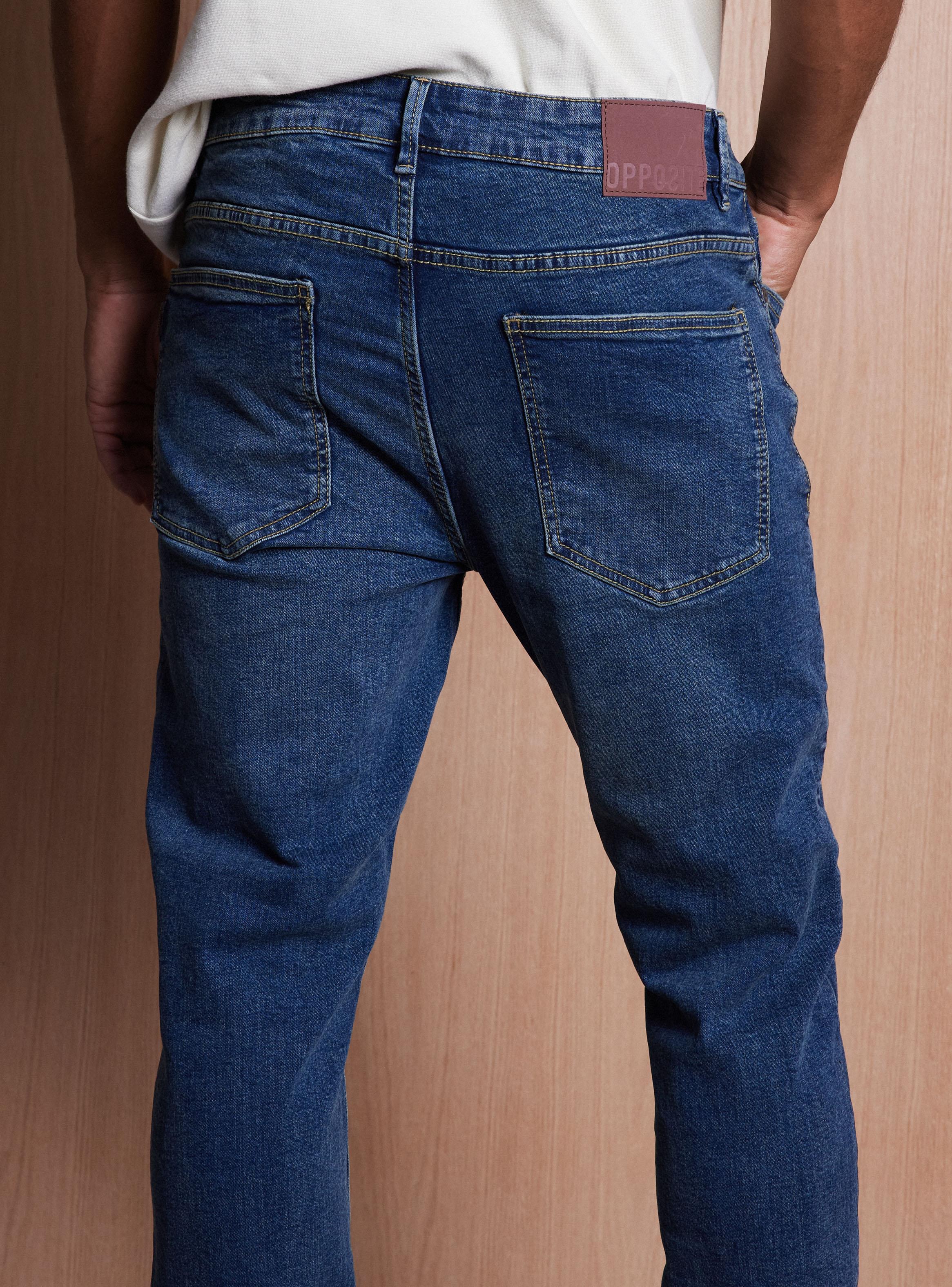 Jeans Básico Deslavado-3