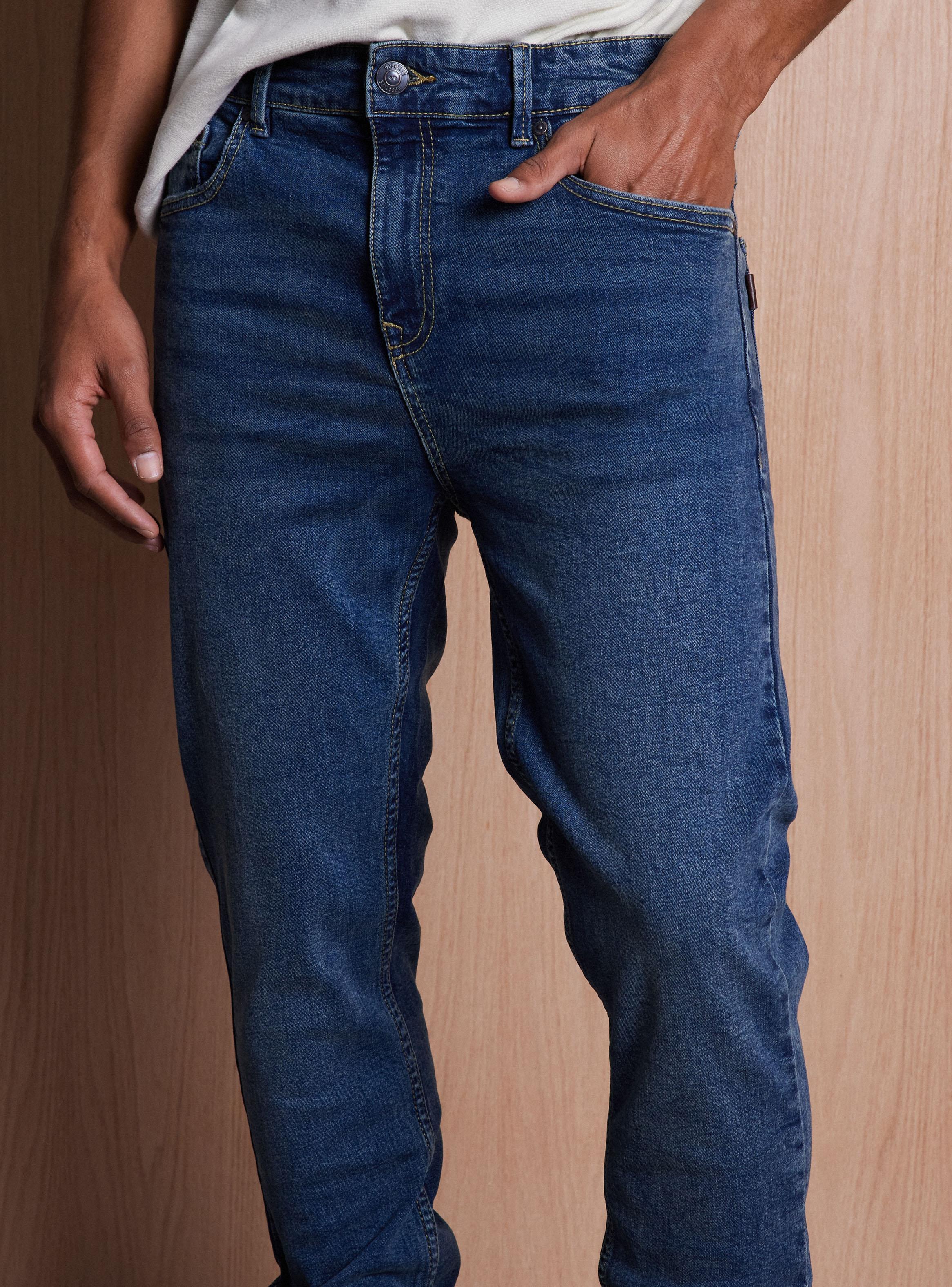 Jeans Básico Deslavado-2