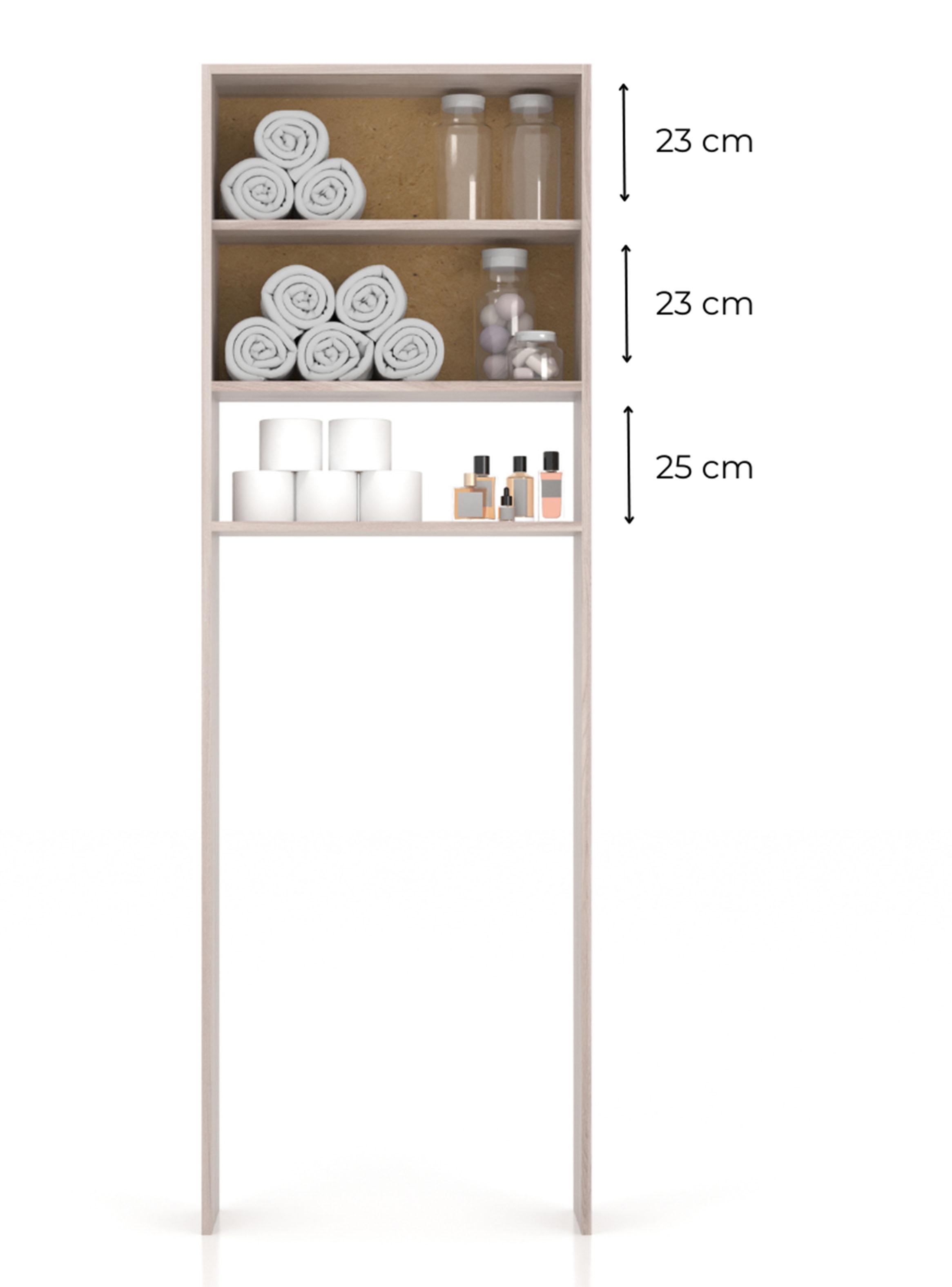 Organizador Baño 2 Puertas 1 Espacio Malbec-2