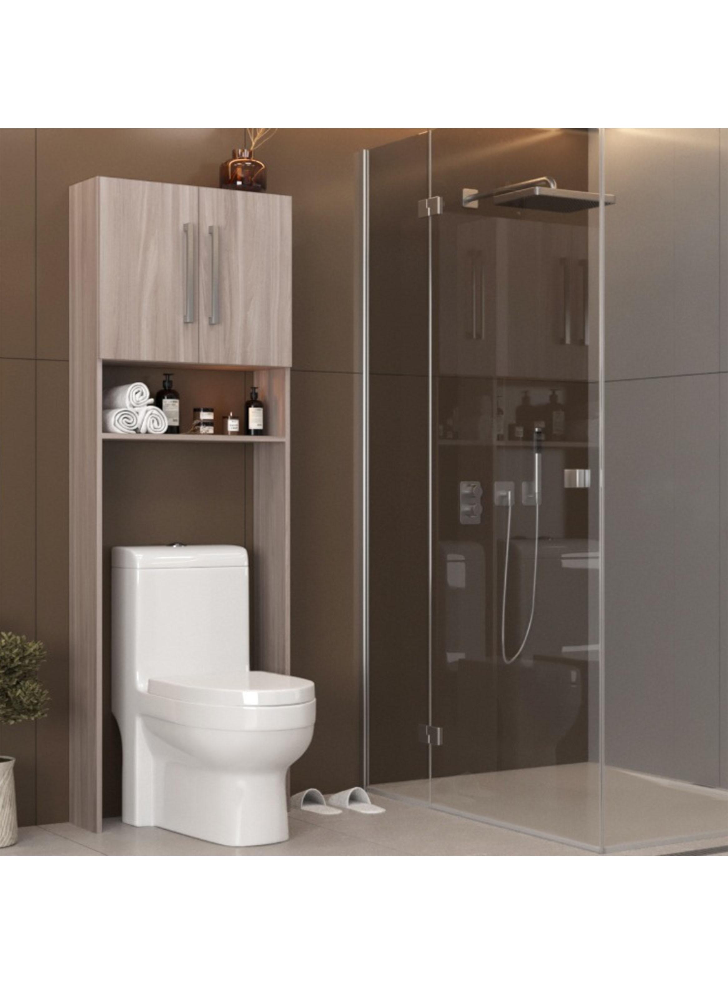 Organizador Baño 2 Puertas 1 Espacio Malbec-4