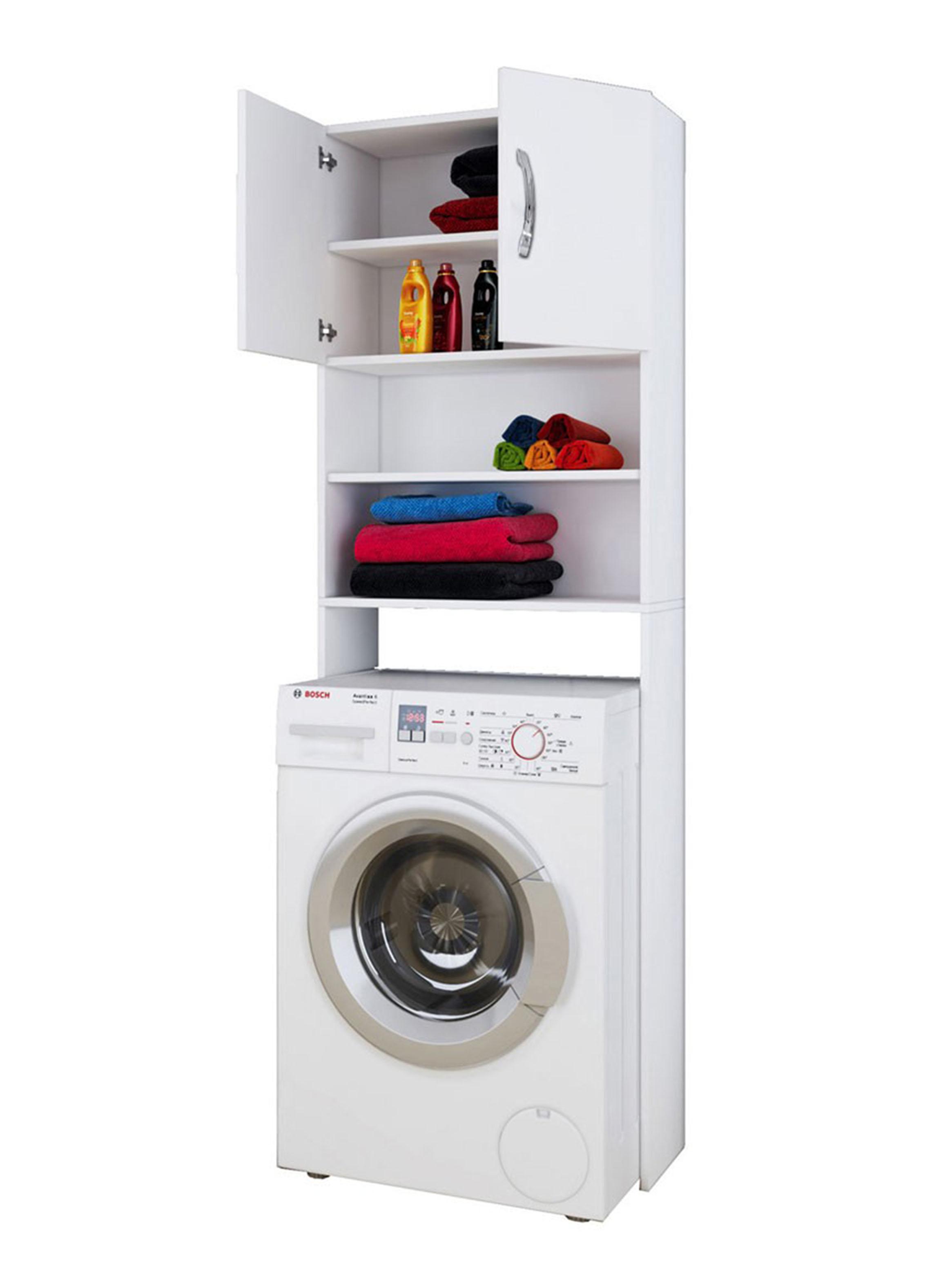 Organizador Logia Lavadora 2 Puertas 2 Espacios Blanco-3