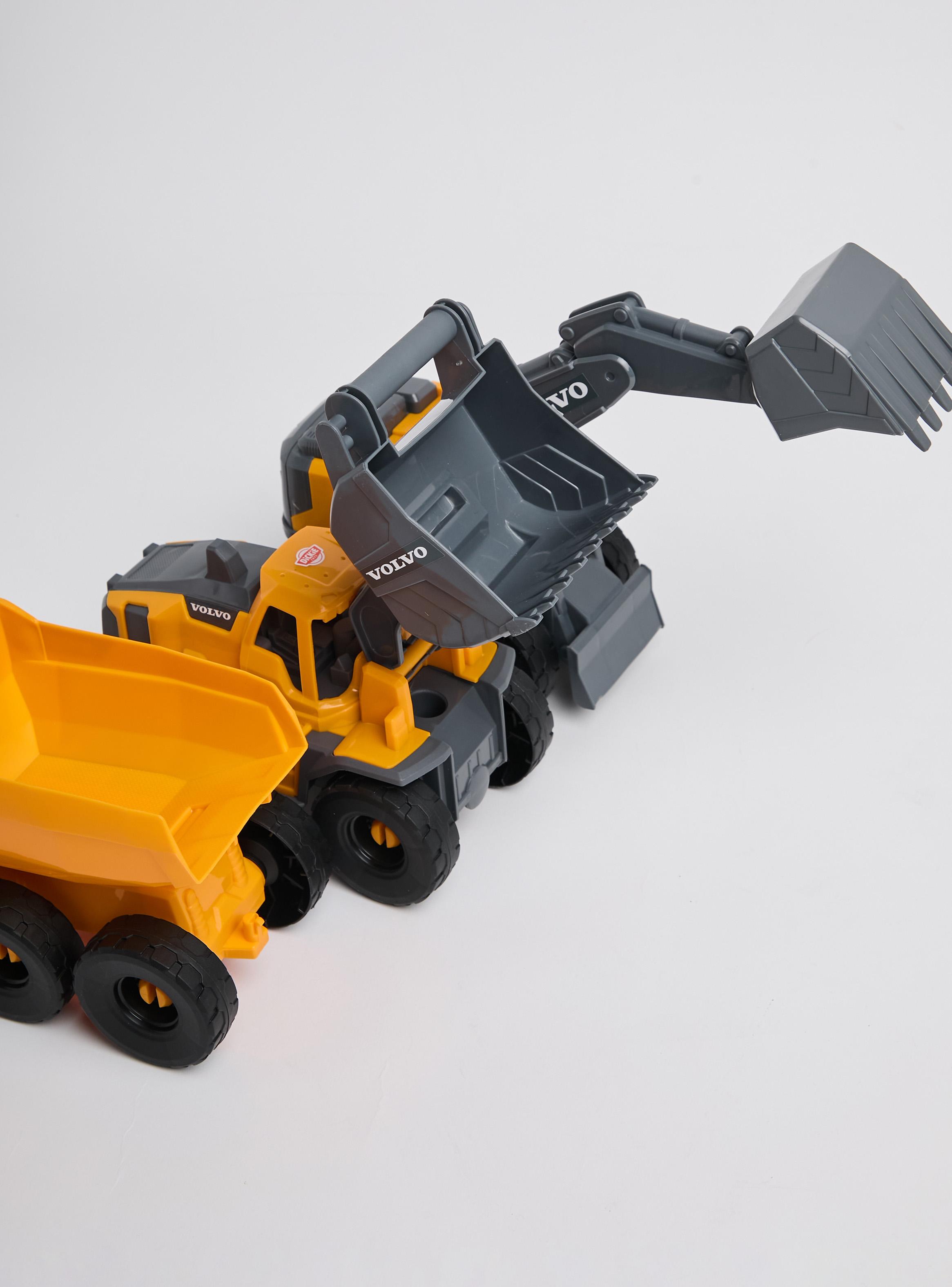 Set 3 Vehículos de Construcción Volvo-1