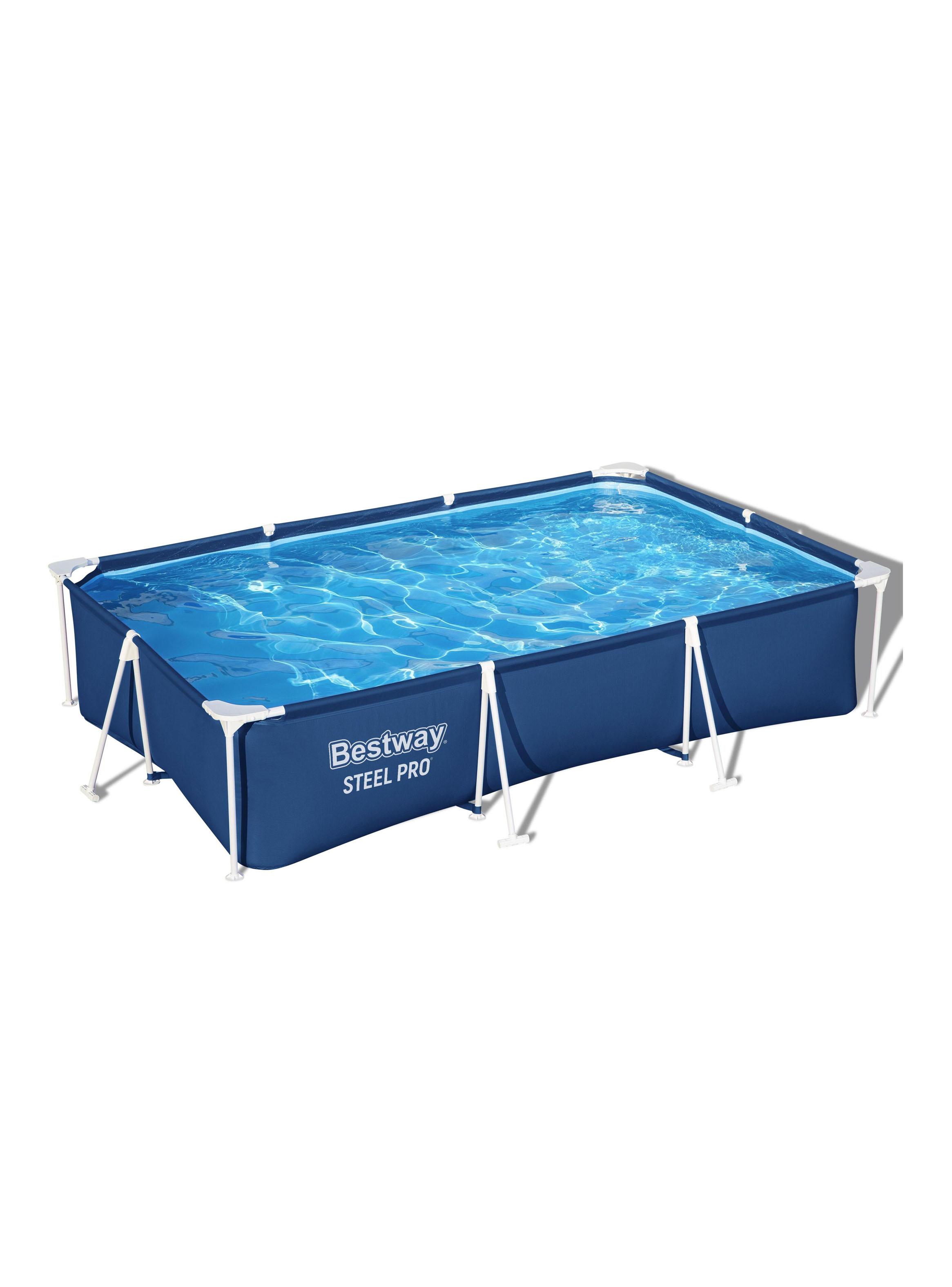 Set de Piscina Estructural Rectangular Steel Pro 300 x 201 x 66 cm-2