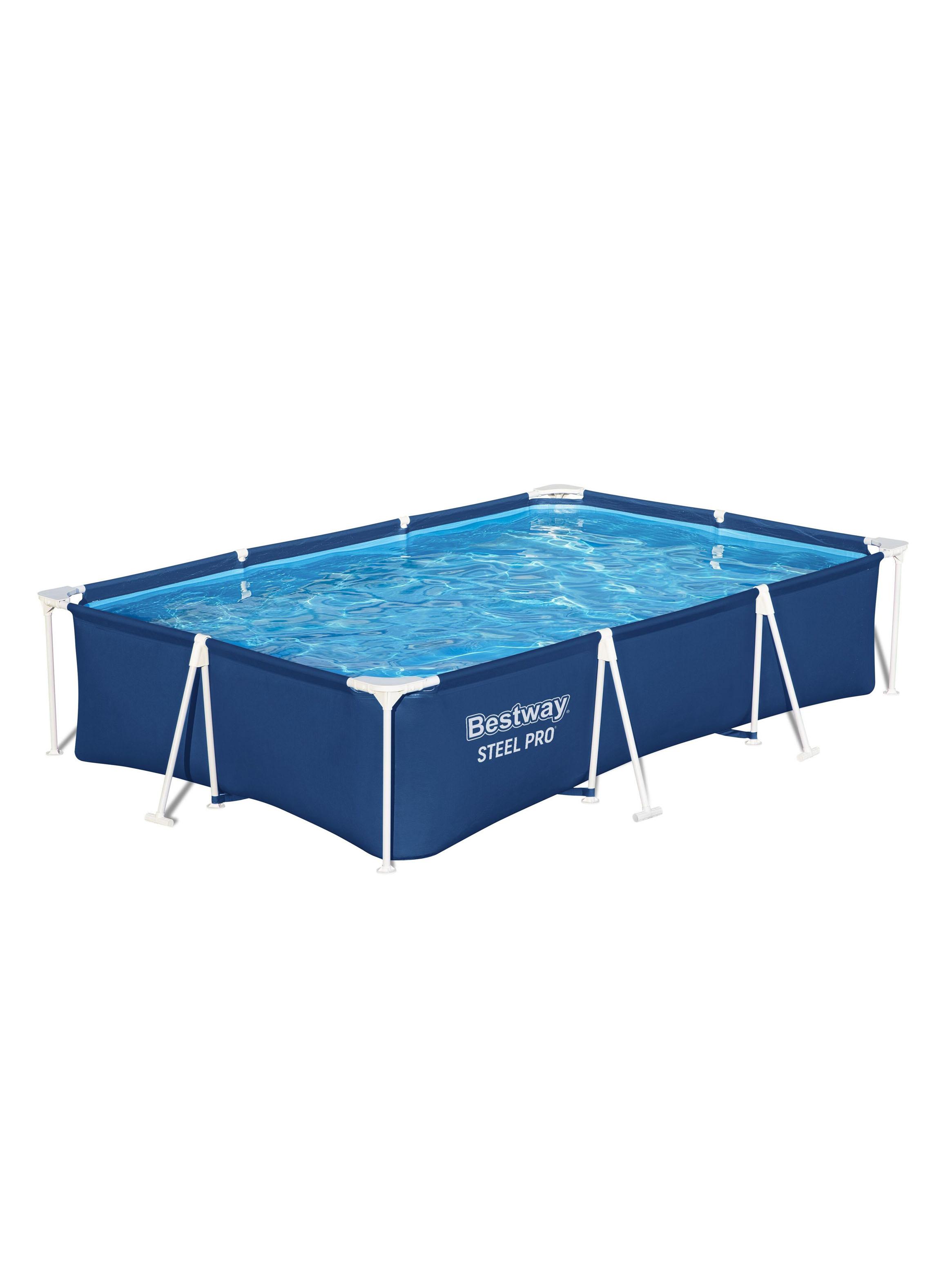 Set de Piscina Estructural Rectangular Steel Pro 300 x 201 x 66 cm-3