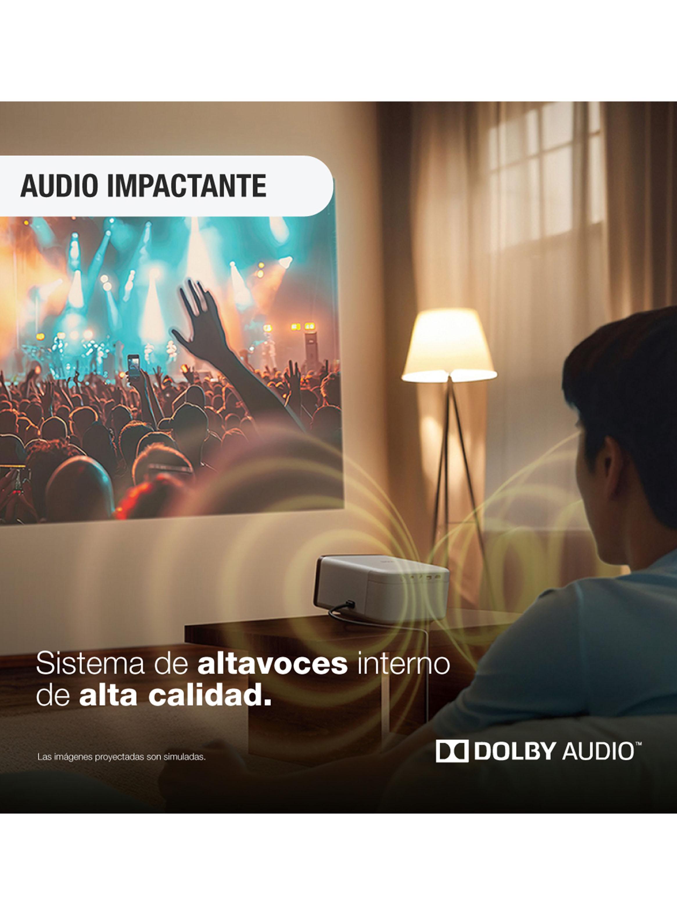 Proyector Láser Portátil FHD EF-21 Rosa-8