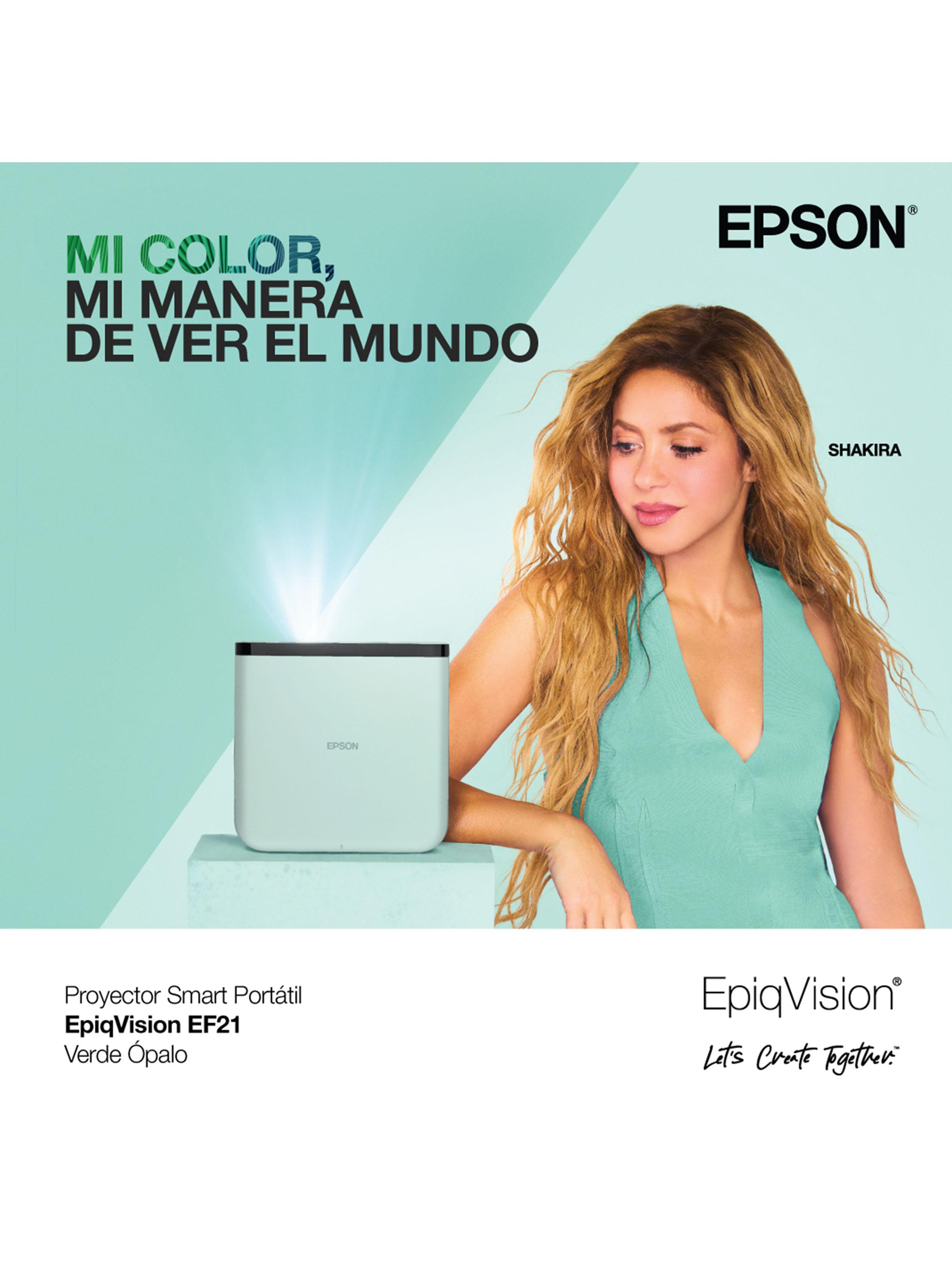 Proyector Láser Portátil EpiqVision EF21 Verde-6
