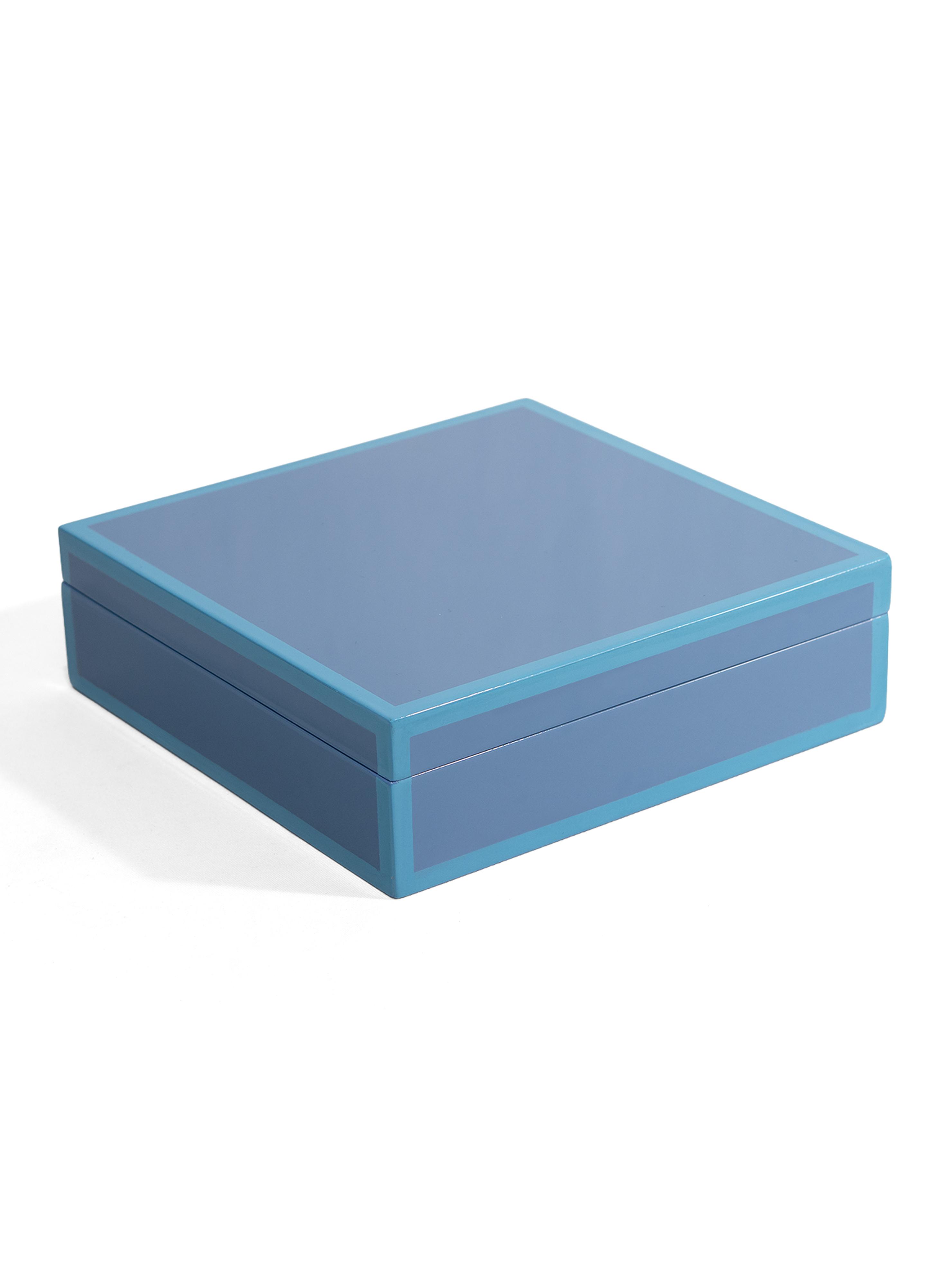 Caja Decorativa Azul M-0