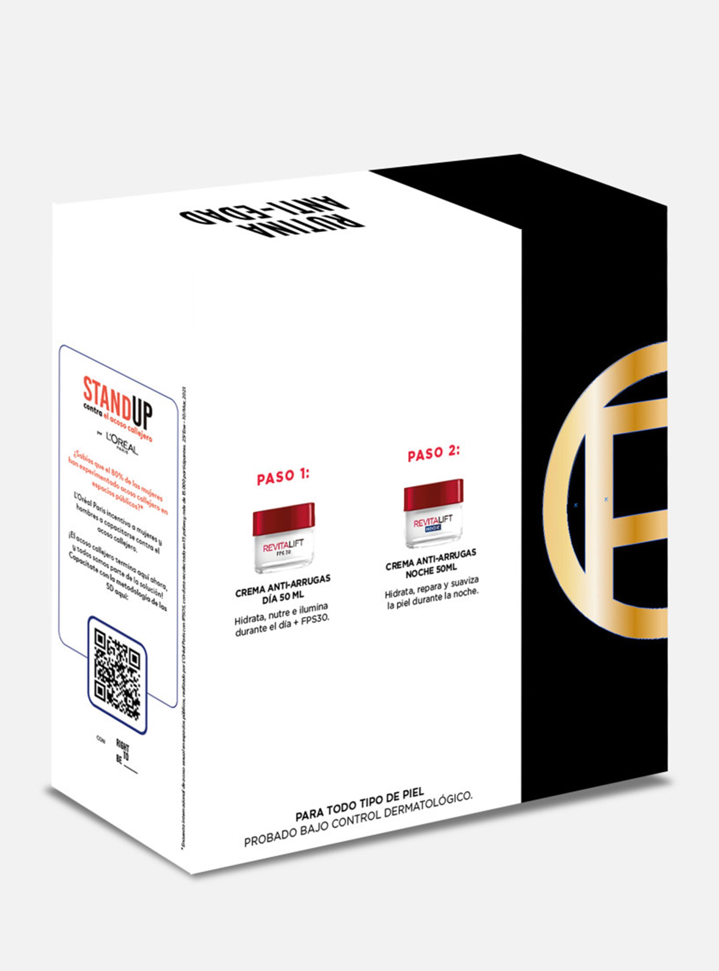 Pack Anti-Arrugas Revitalift Día + Noche de L'Oréal Paris-3