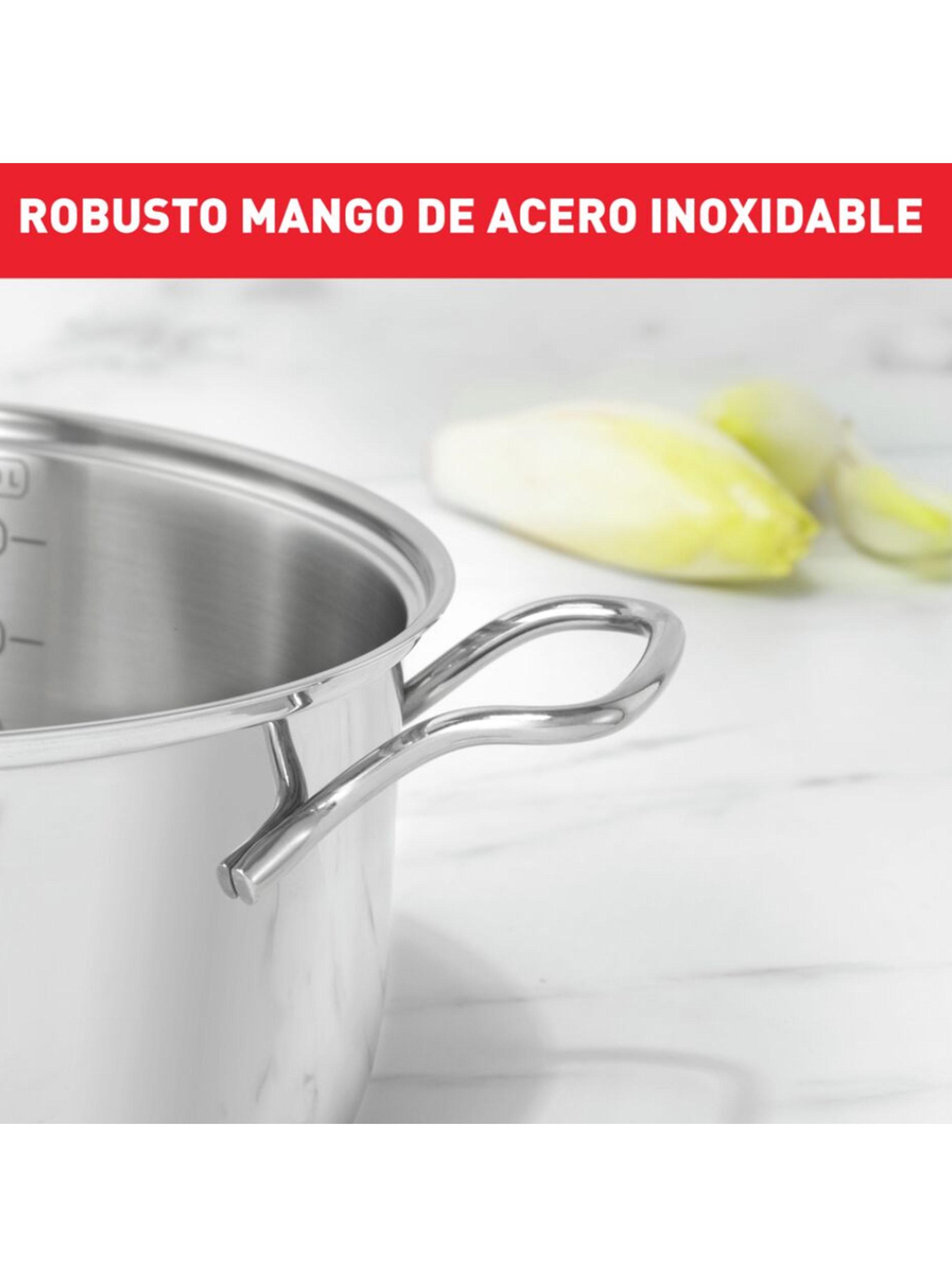 Batería de Cocina 10 Piezas Intuition Acero Inoxidable-3