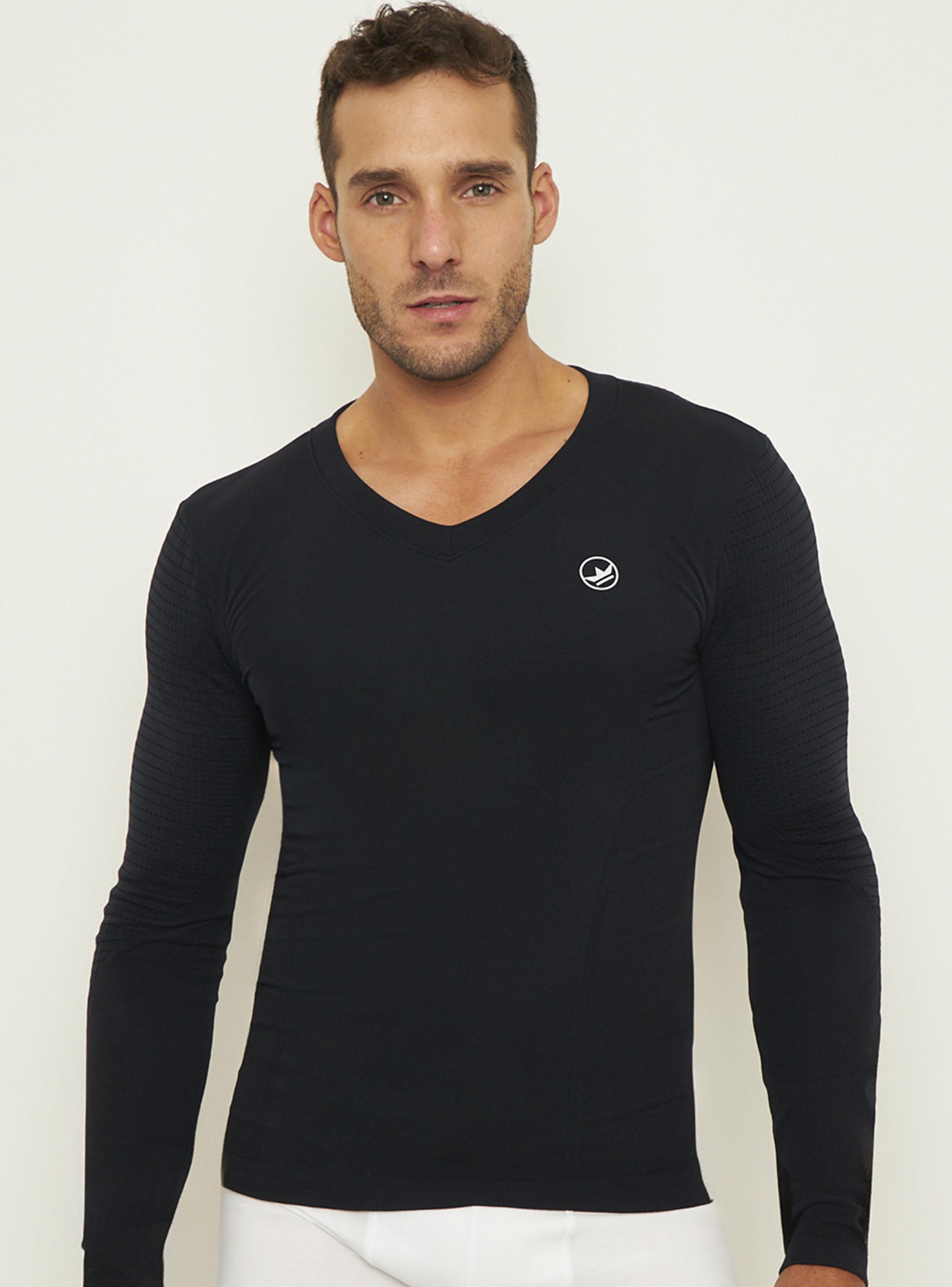 Primera Capa Seamless Manga Larga-0