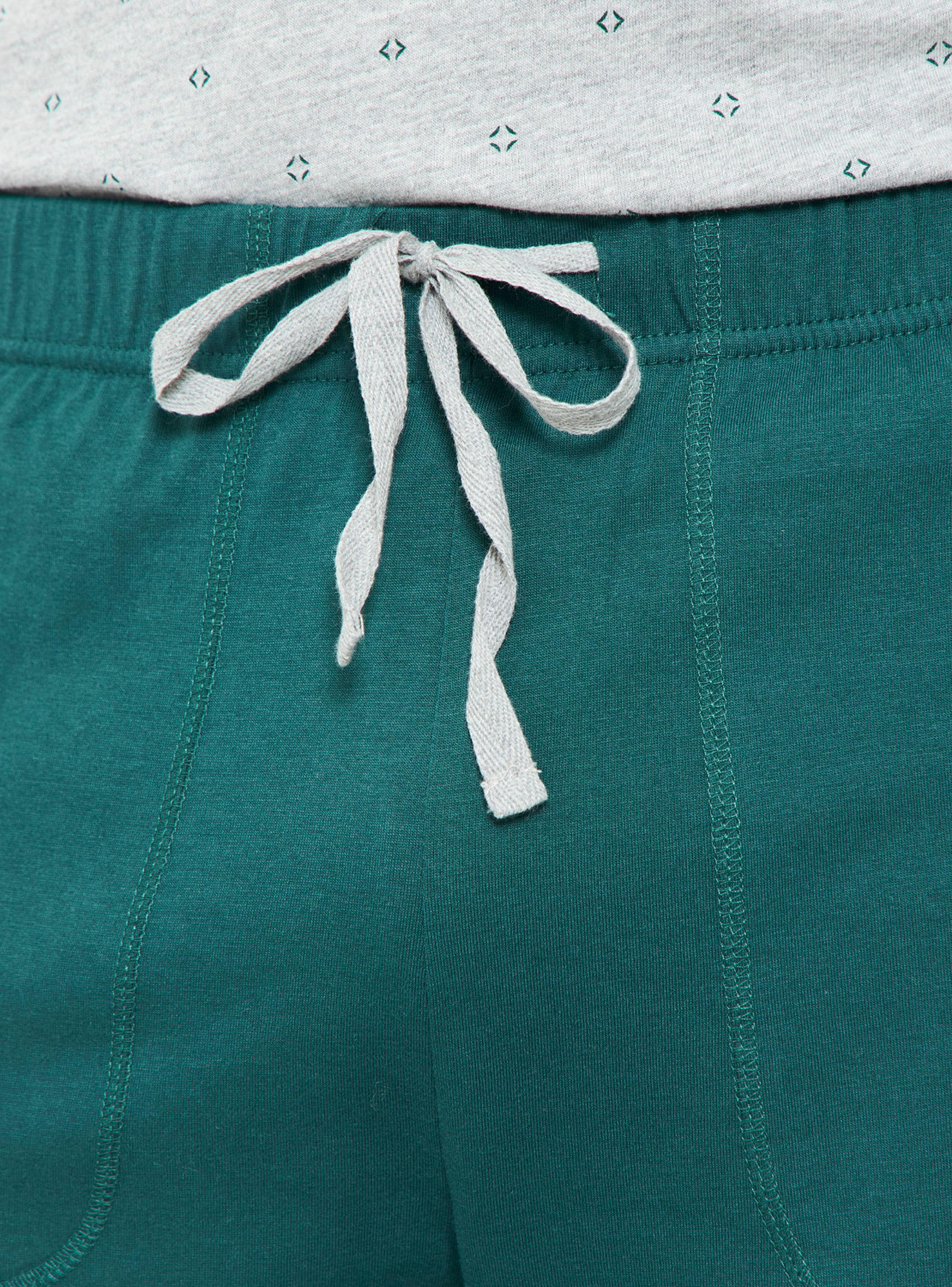 Pijama Largo Algodón Premium Bicolor-5