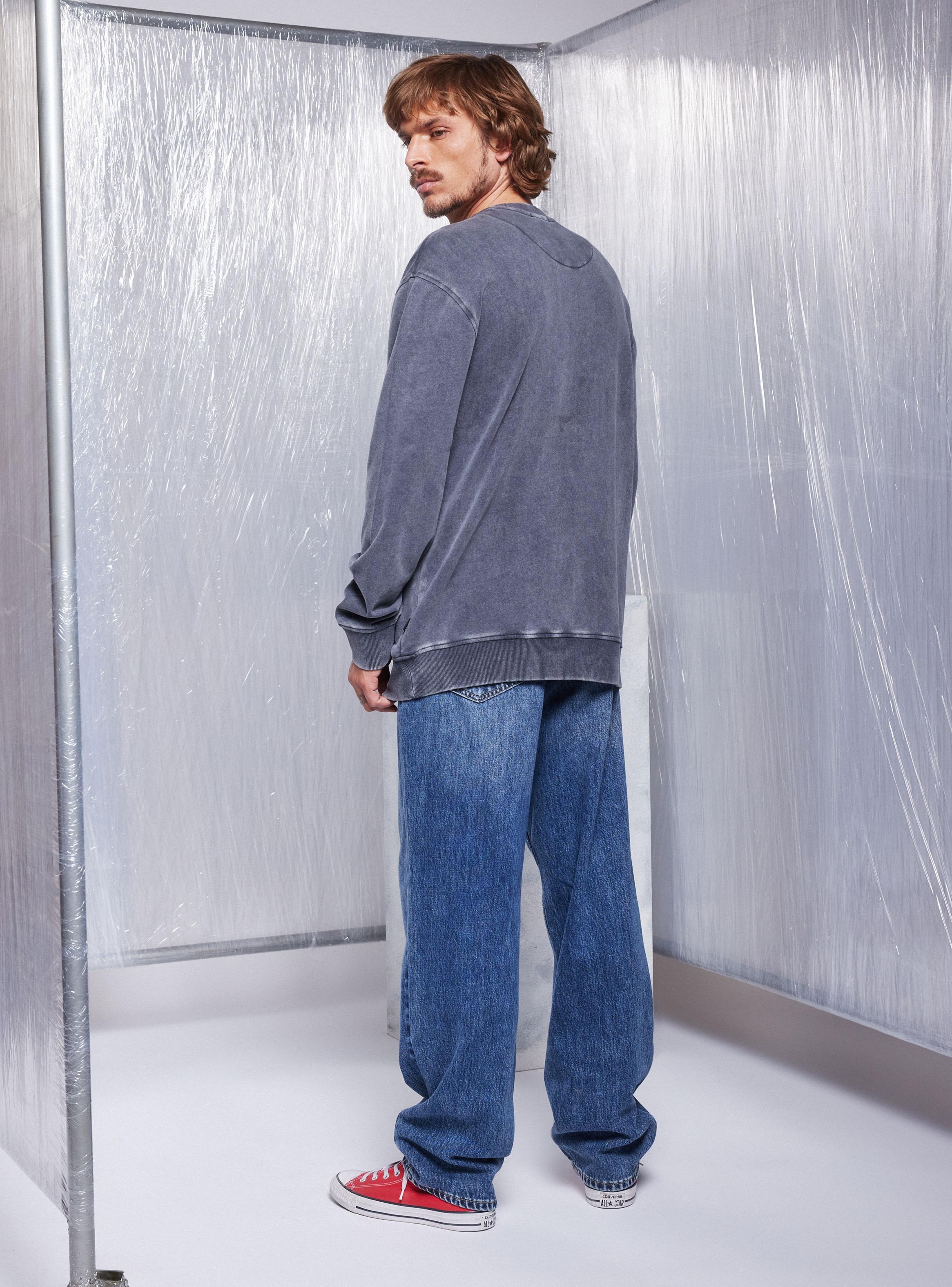 Polerón Bolsillos Costado Relaxed Fit-5