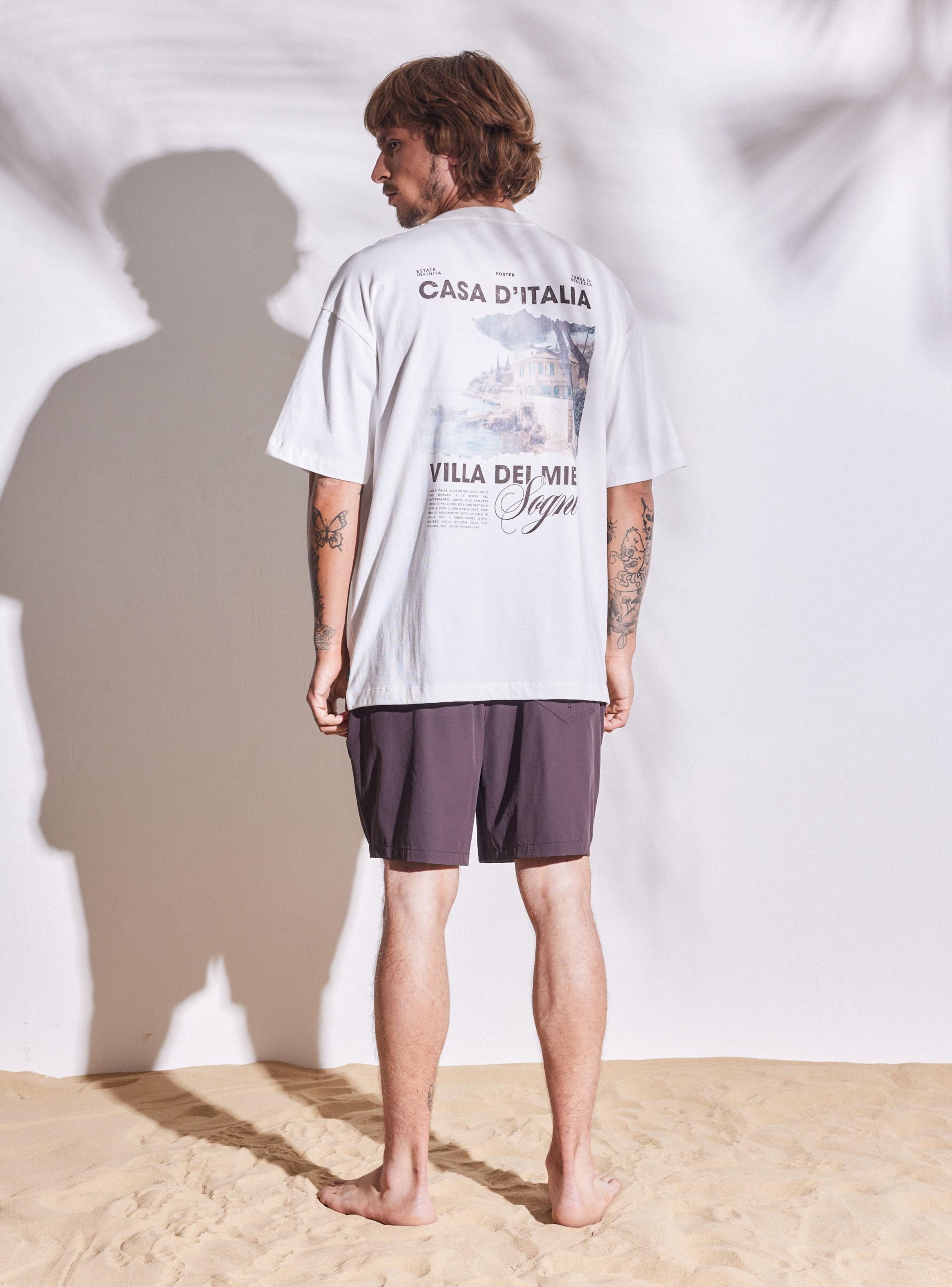Polera Estampado Foto Espalda Oversize-5