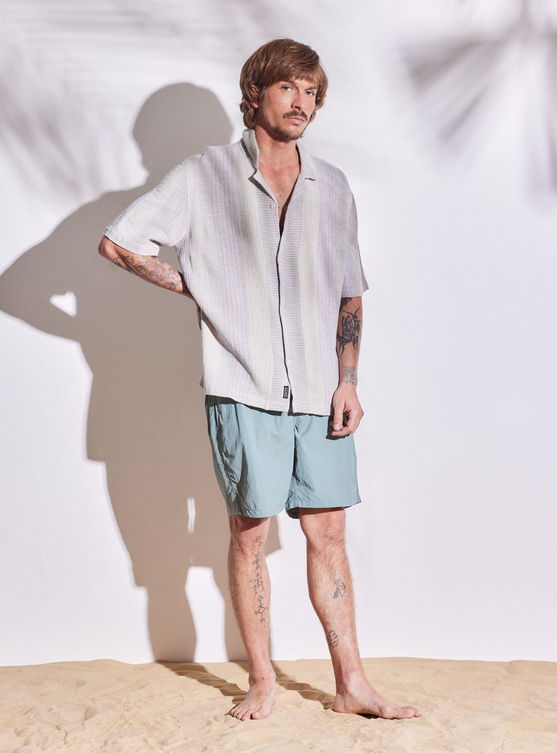 Camisa Rayas Relaxed Fit-4