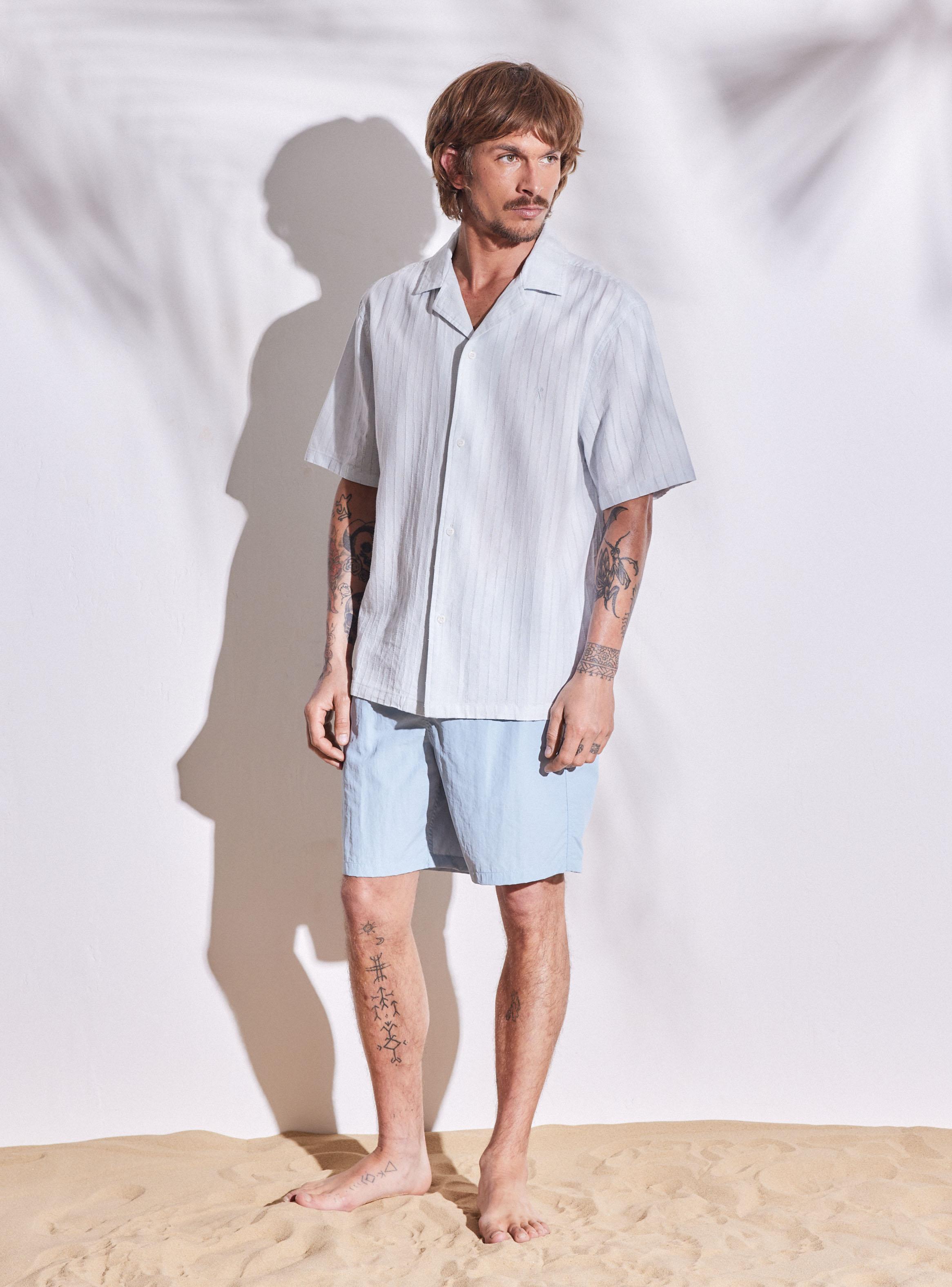 Camisa Jacquard Rayas Relaxed Fit-4