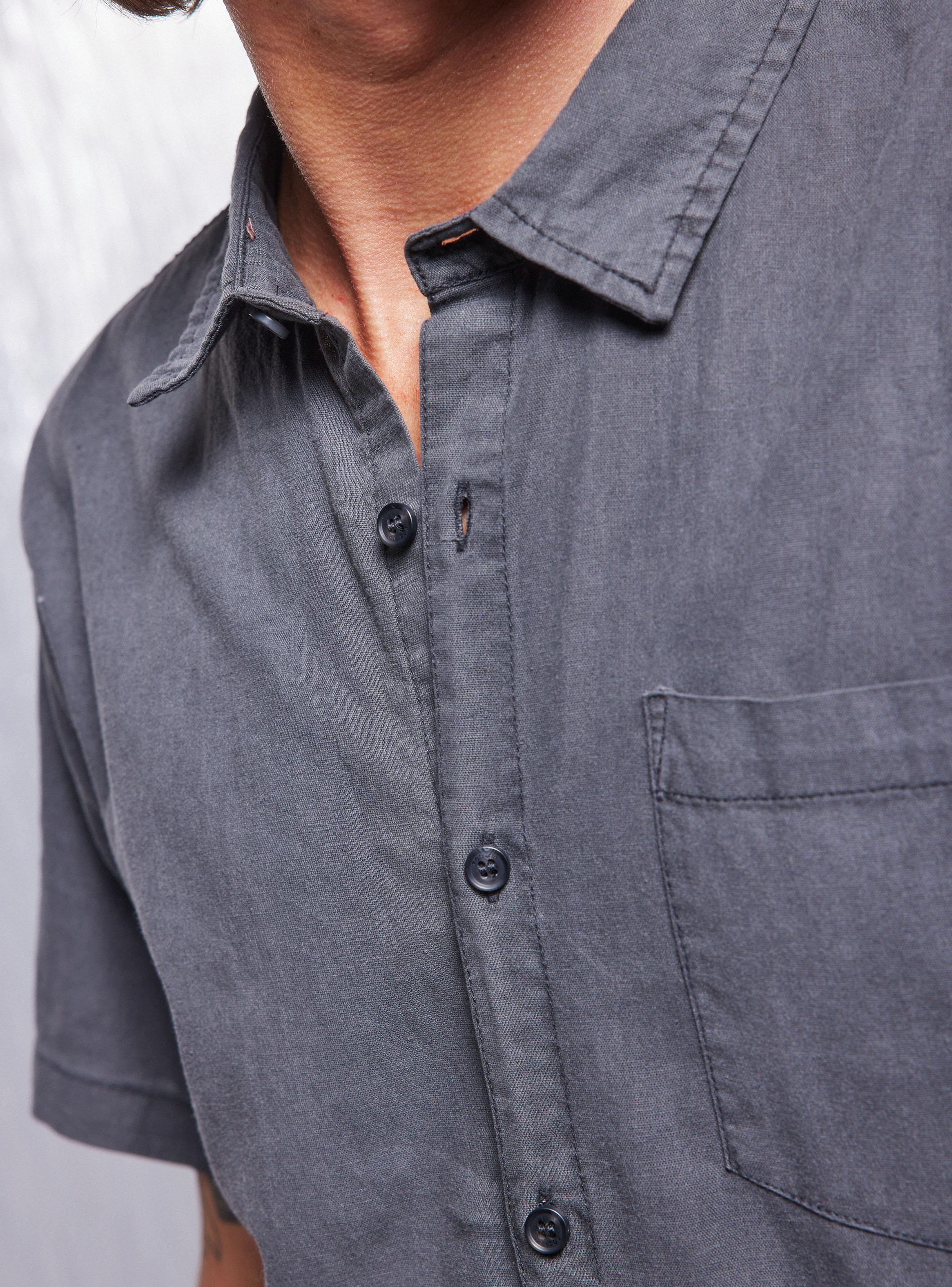 Camisa Lino Lavada Regular Fit-2