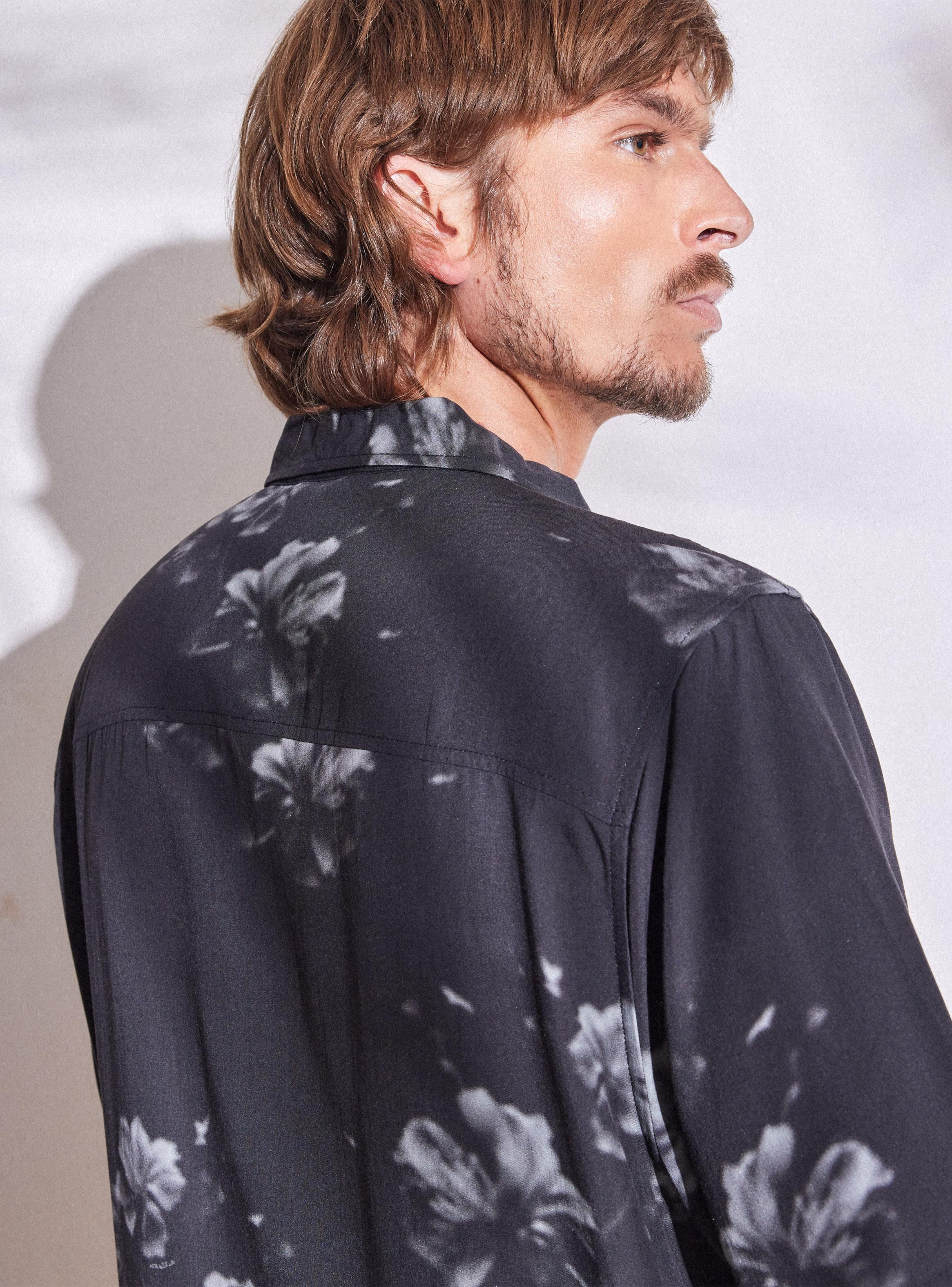 Camisa Estampada Relaxed Fit-3