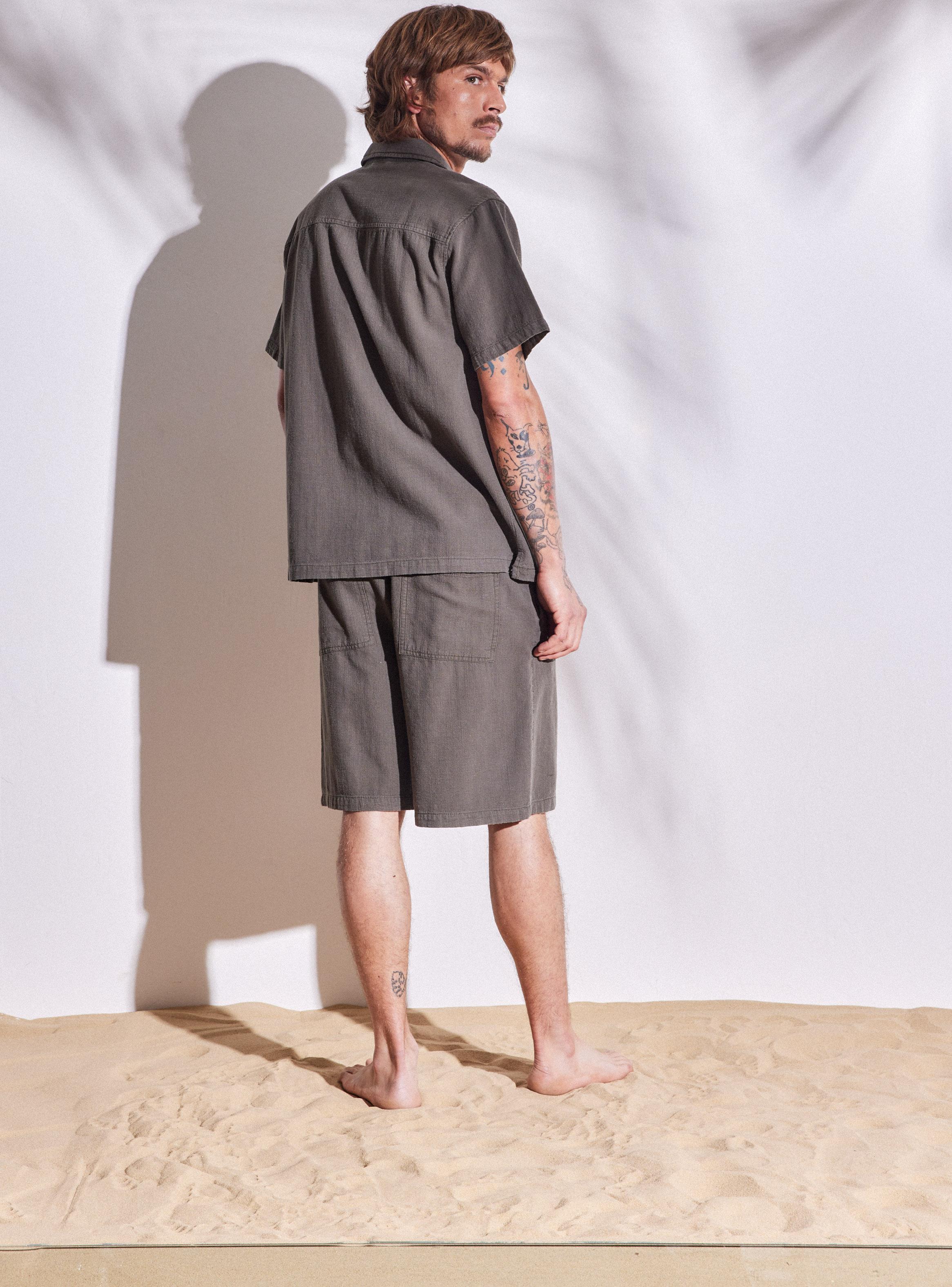 Camisa Texturada Relaxed Fit-5