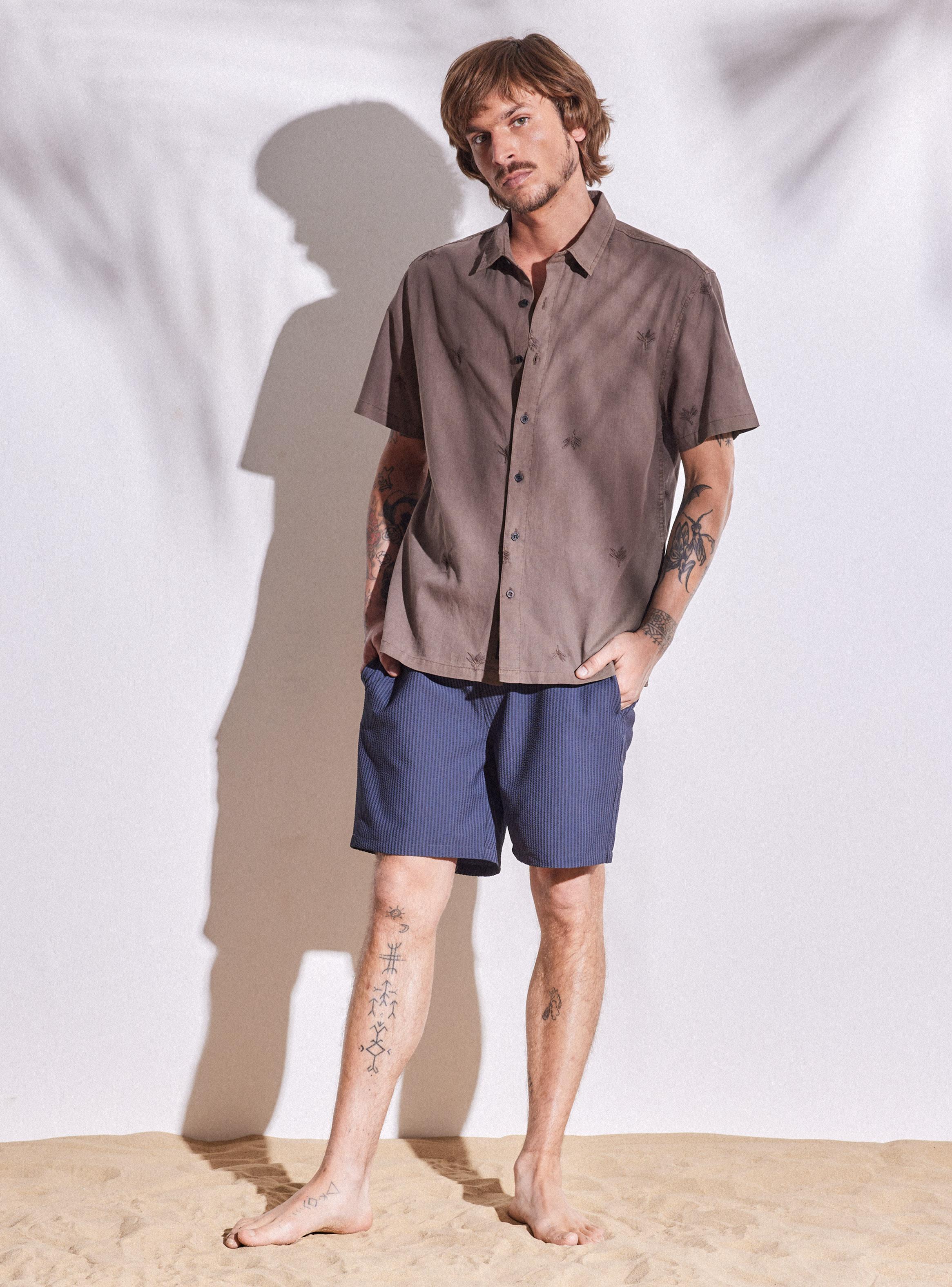 Camisa Bordada Relaxed Fit-4