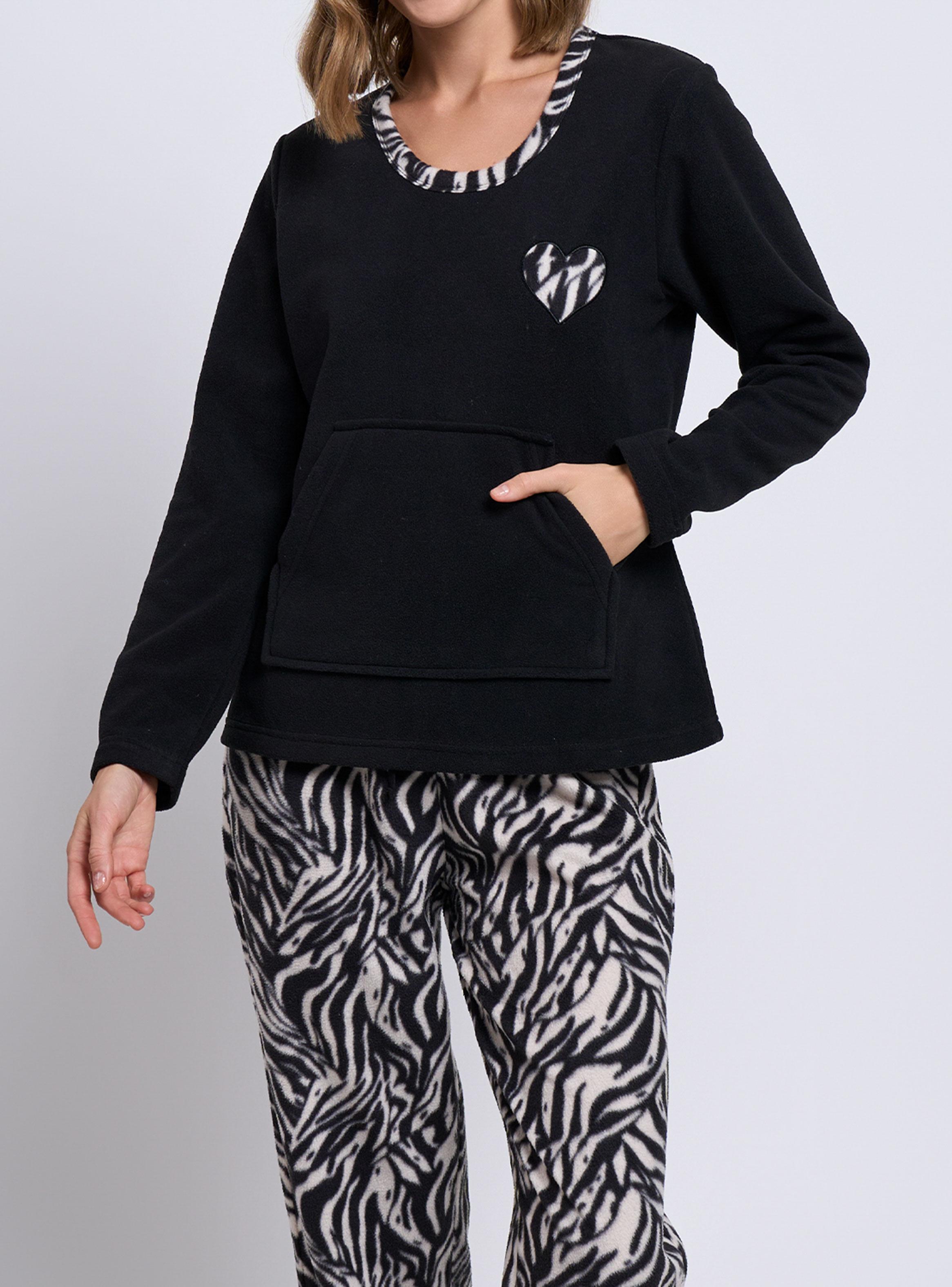 Pijama Polar Print Bicolor-1