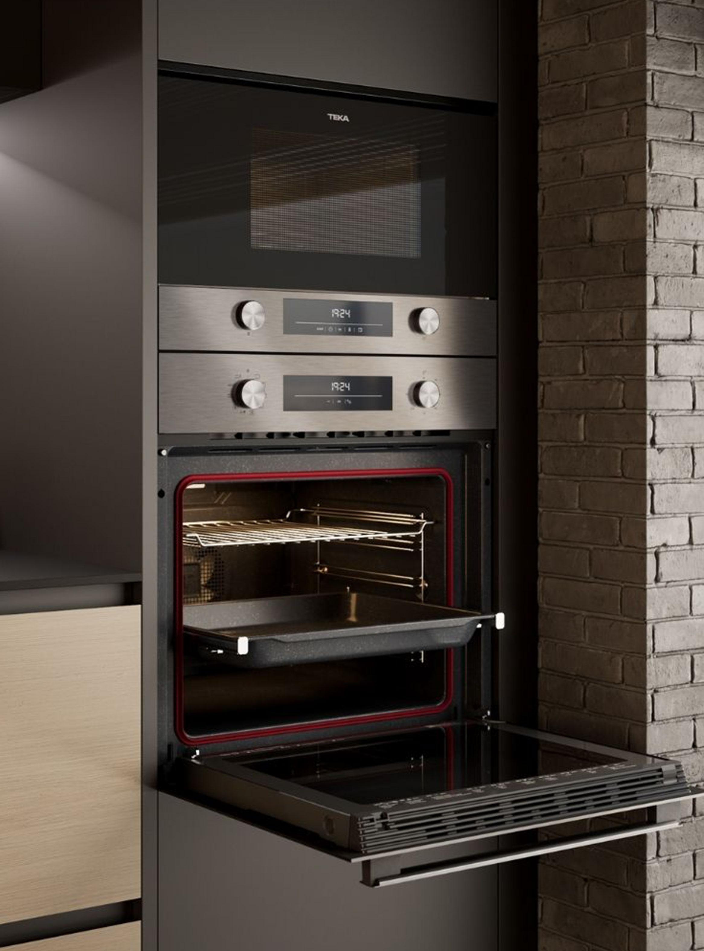 Horno Empotrable con Convector 64 Litros HSB 6466 SS-4