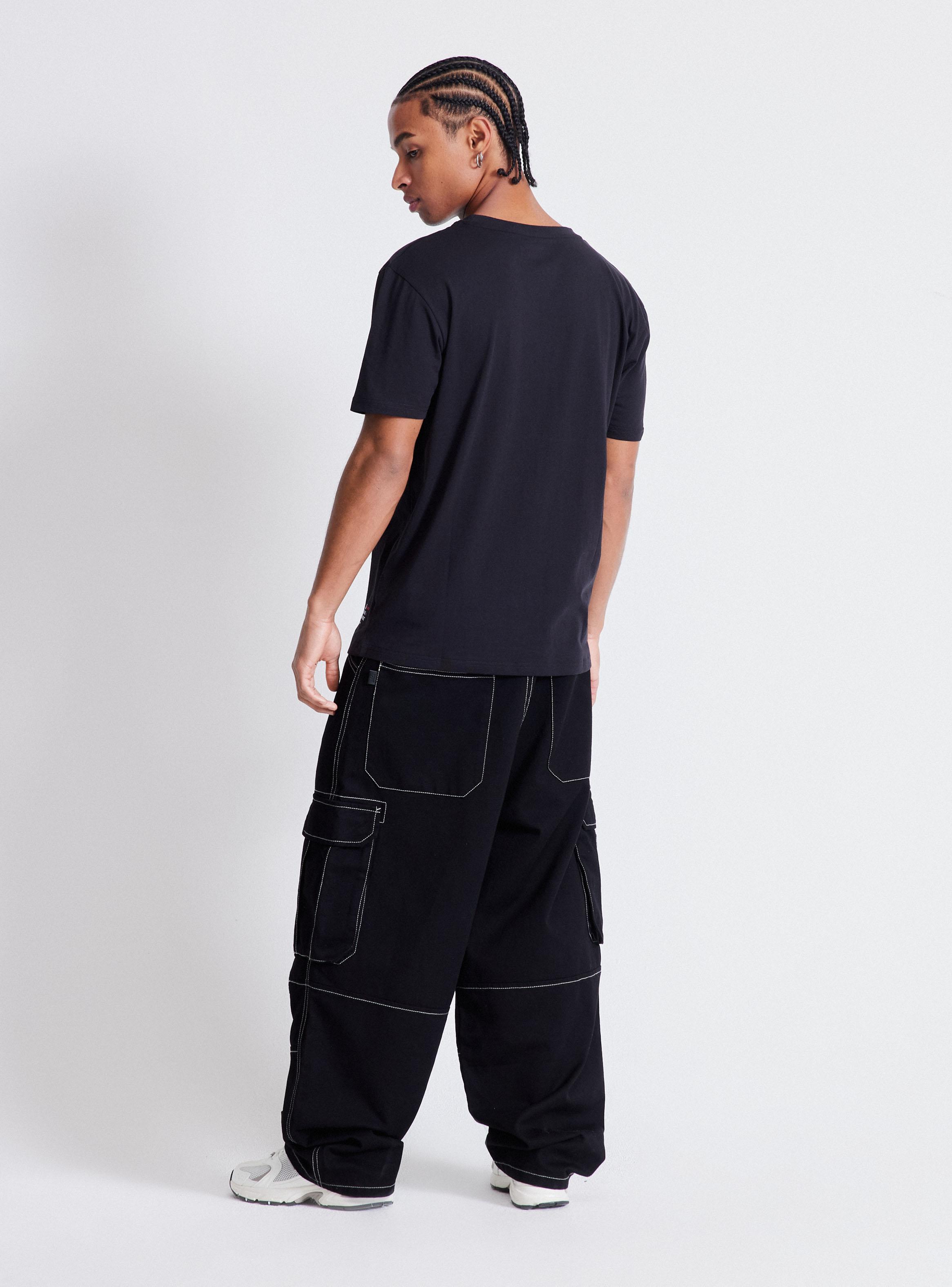 Polera Manga Corta Script Logo-5