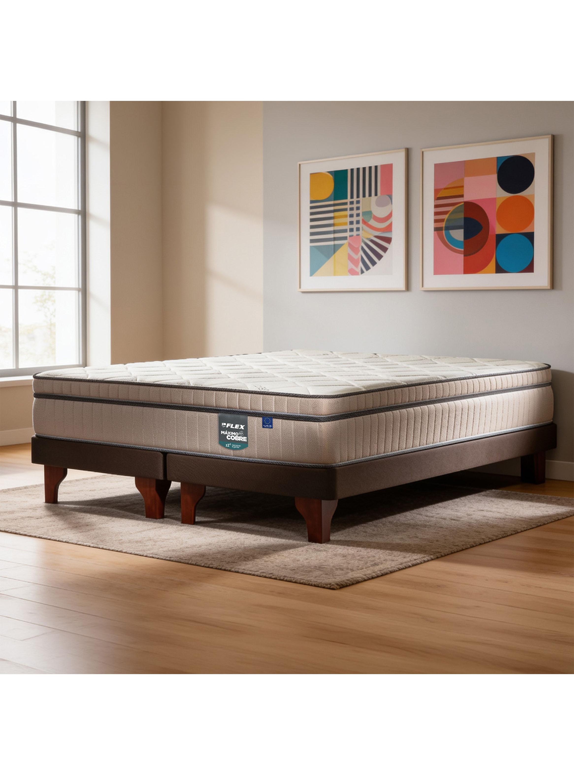 Cama Europea Máximo Cobre King 180 x 200-5