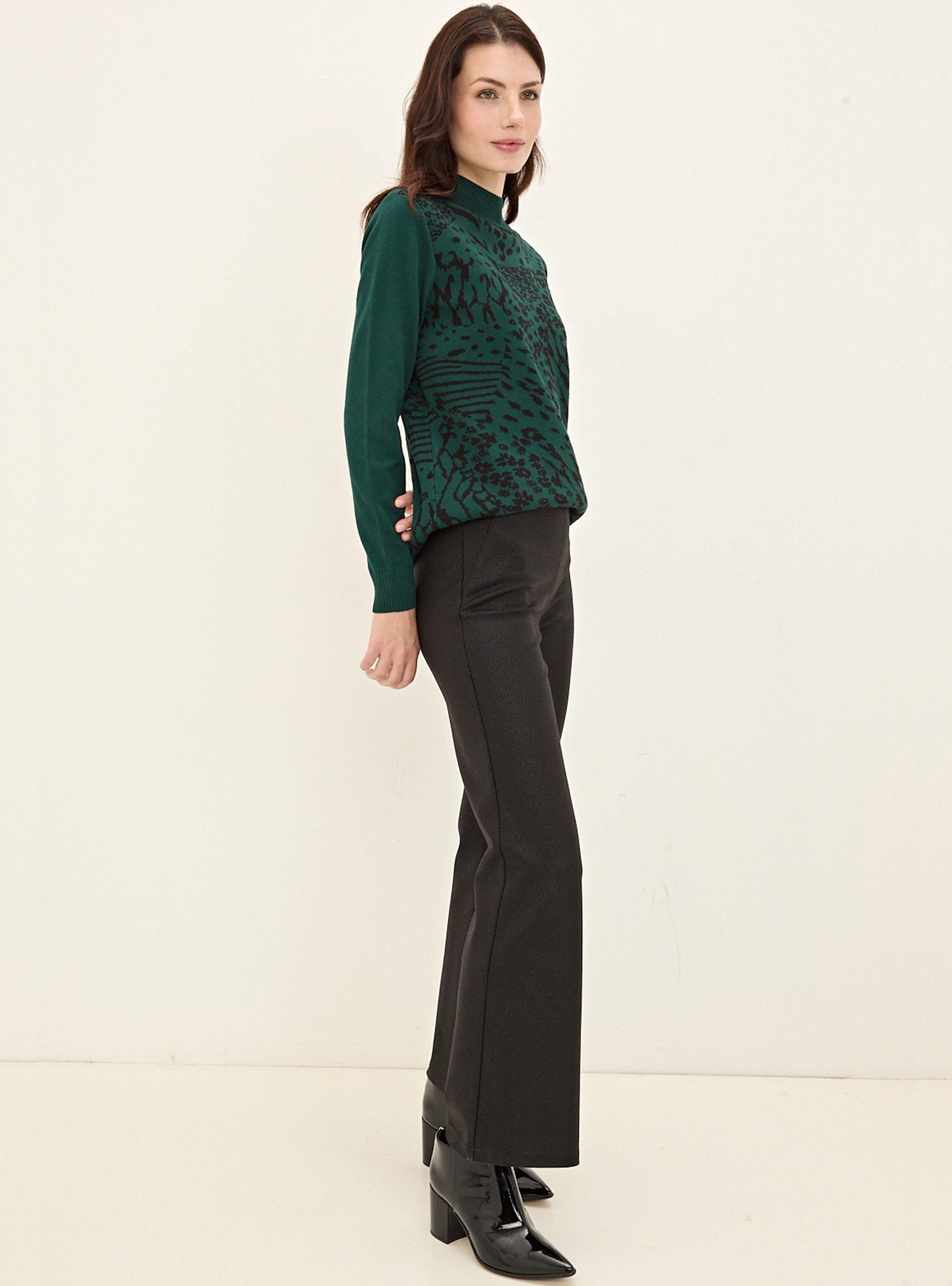 Tejido Cuello Alto Animal Print-3