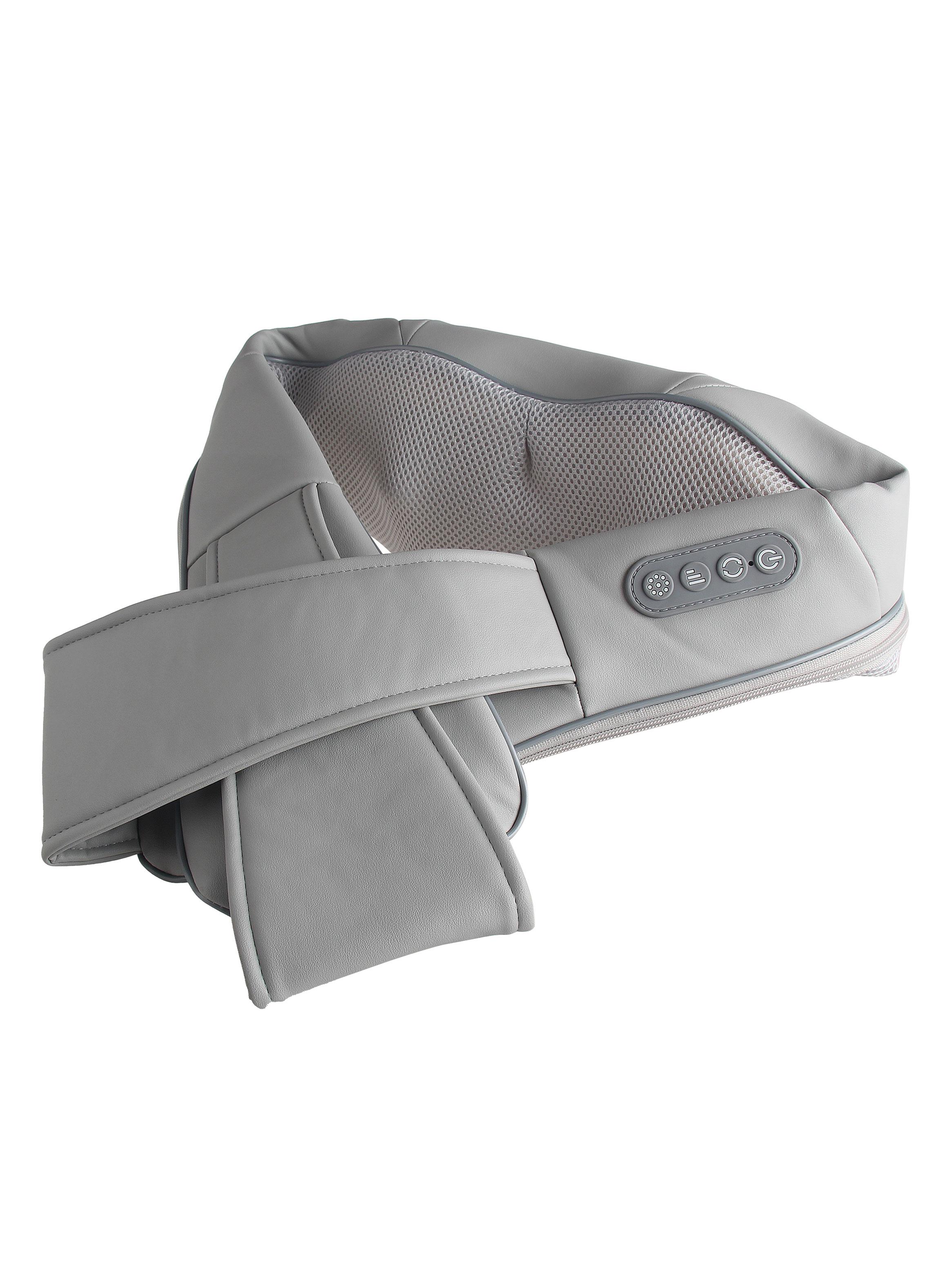 Masajeador Shiatsu de Cuello y Hombros Recargable MSG580 Gris-4