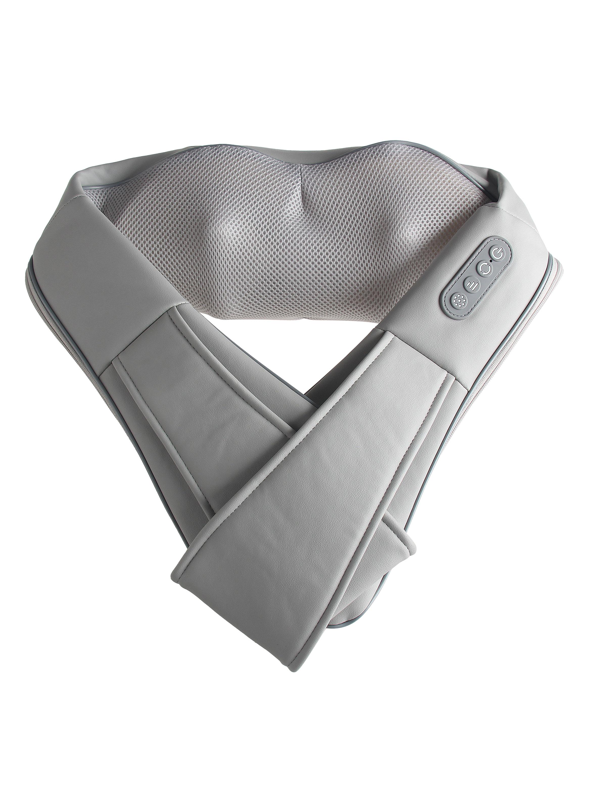 Masajeador Shiatsu de Cuello y Hombros Recargable MSG580 Gris-3