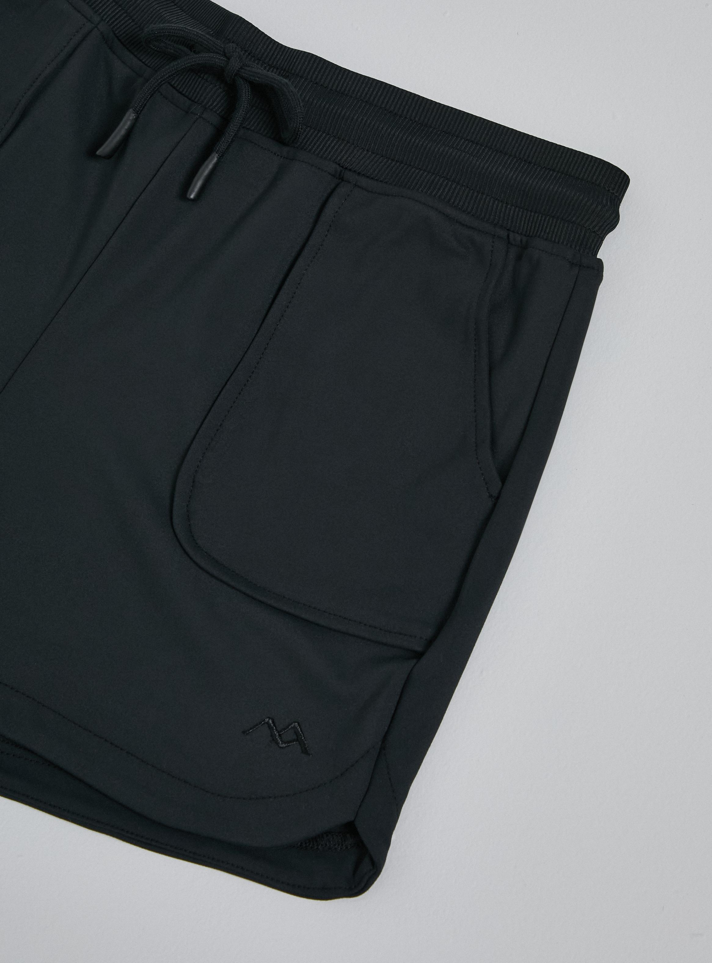 Short Tela Suave Ajustable con Bolsillos-2