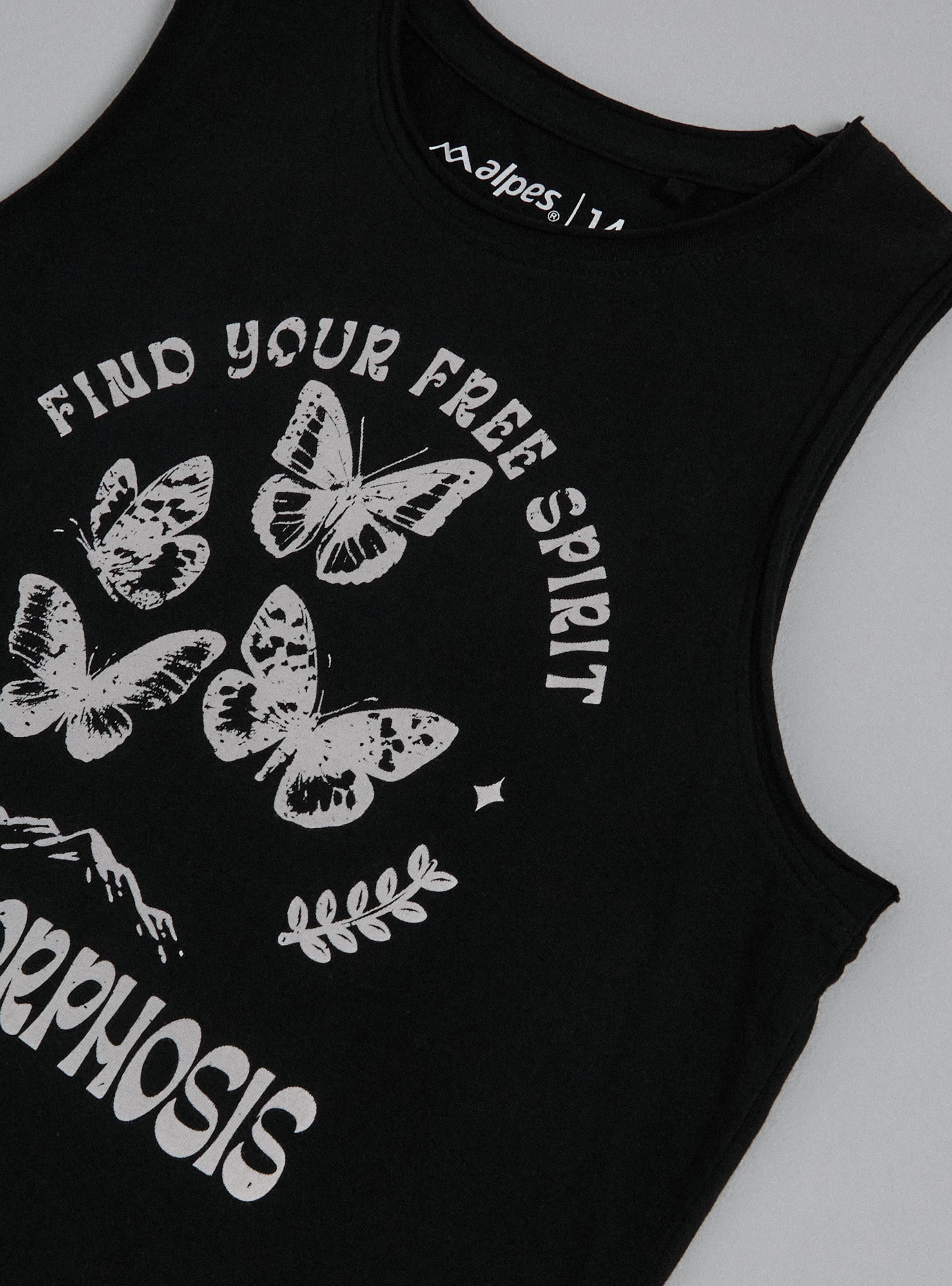 Polera Tank con Water Front Print-2