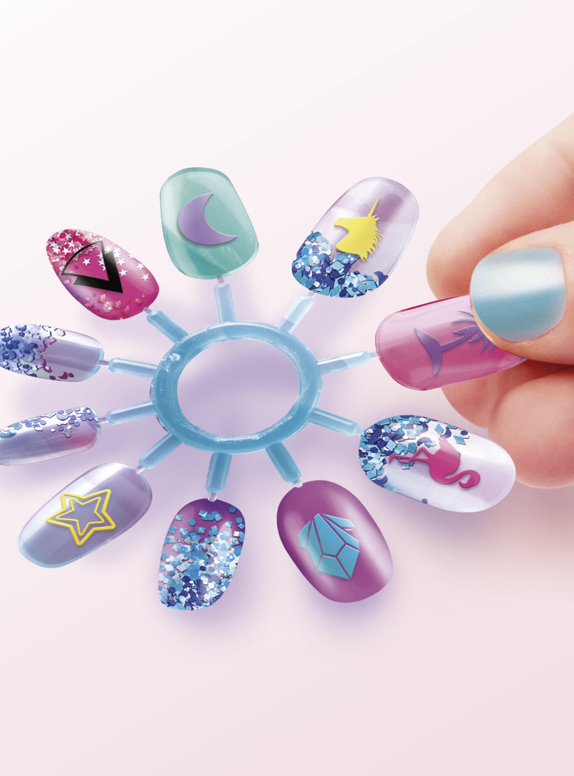 Juego de Diseño Kit de Manicure para Niñas con Secador-2