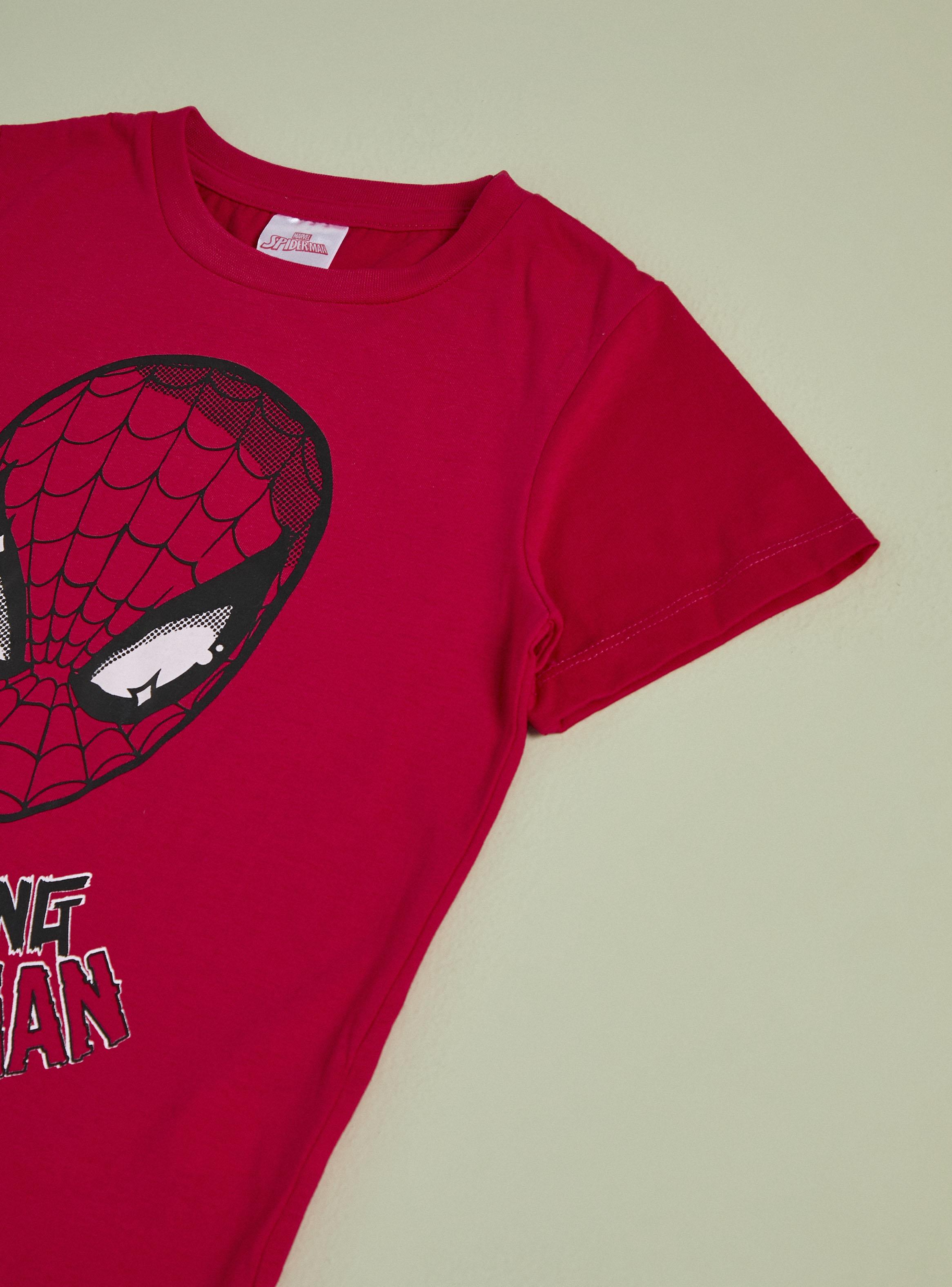 Polera Estampado Máscara Spiderman-2
