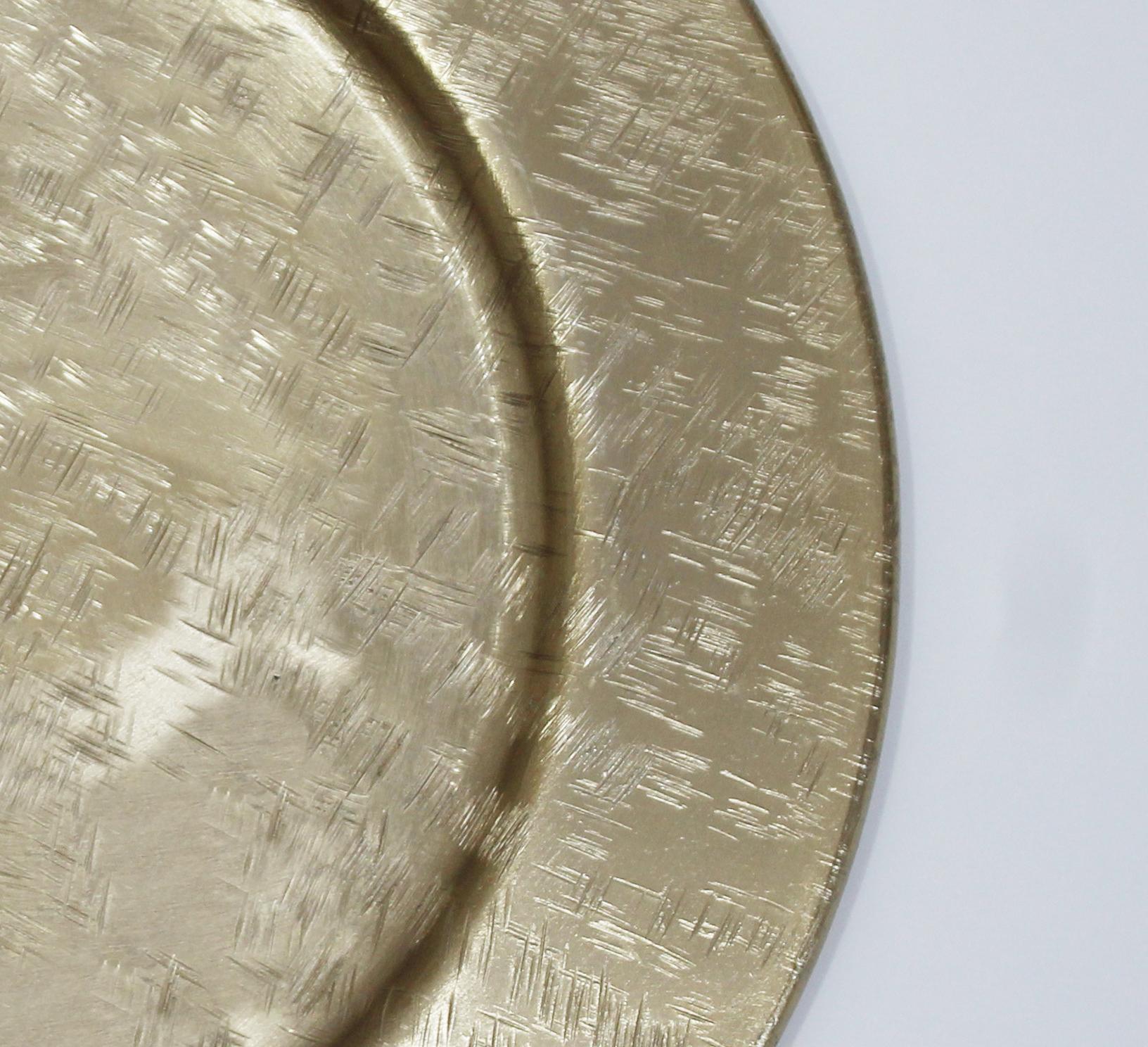 Plato Dorado 32 cm-2