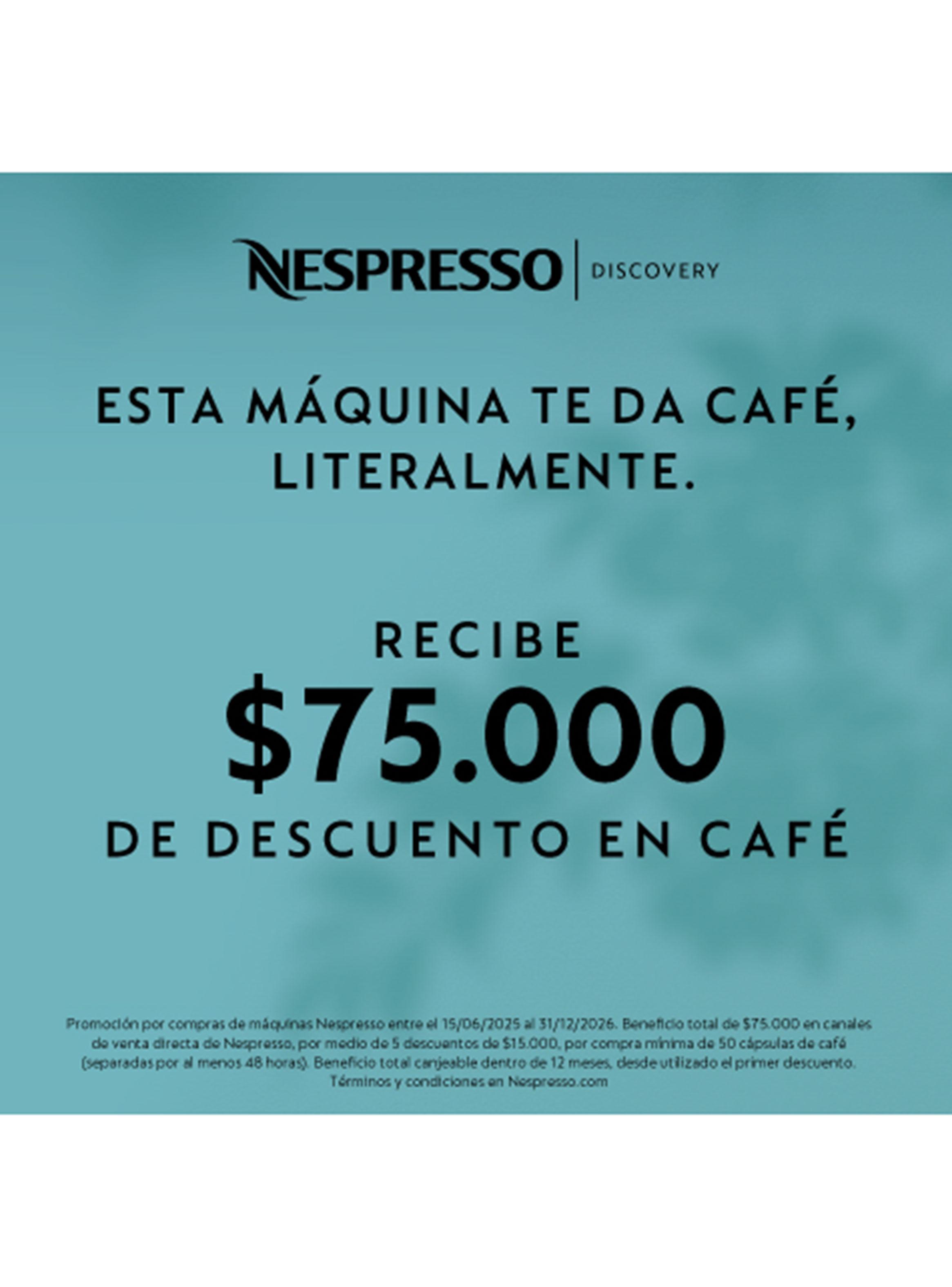 Cafetera de Cápsulas Vertuo Pop Negra Experiencia Barista Edición Limitada-7