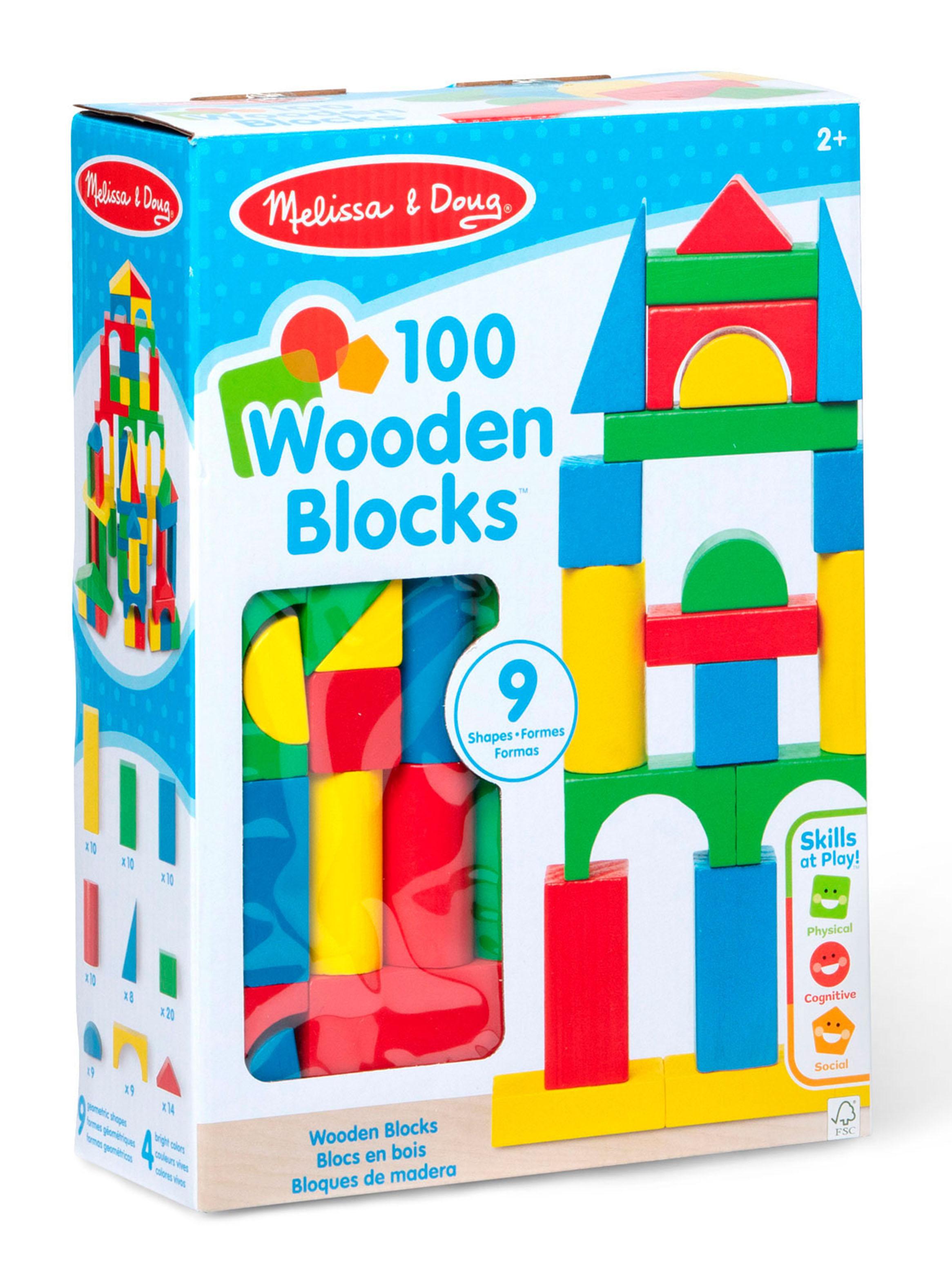 Set 100 Bloques de Madera-0