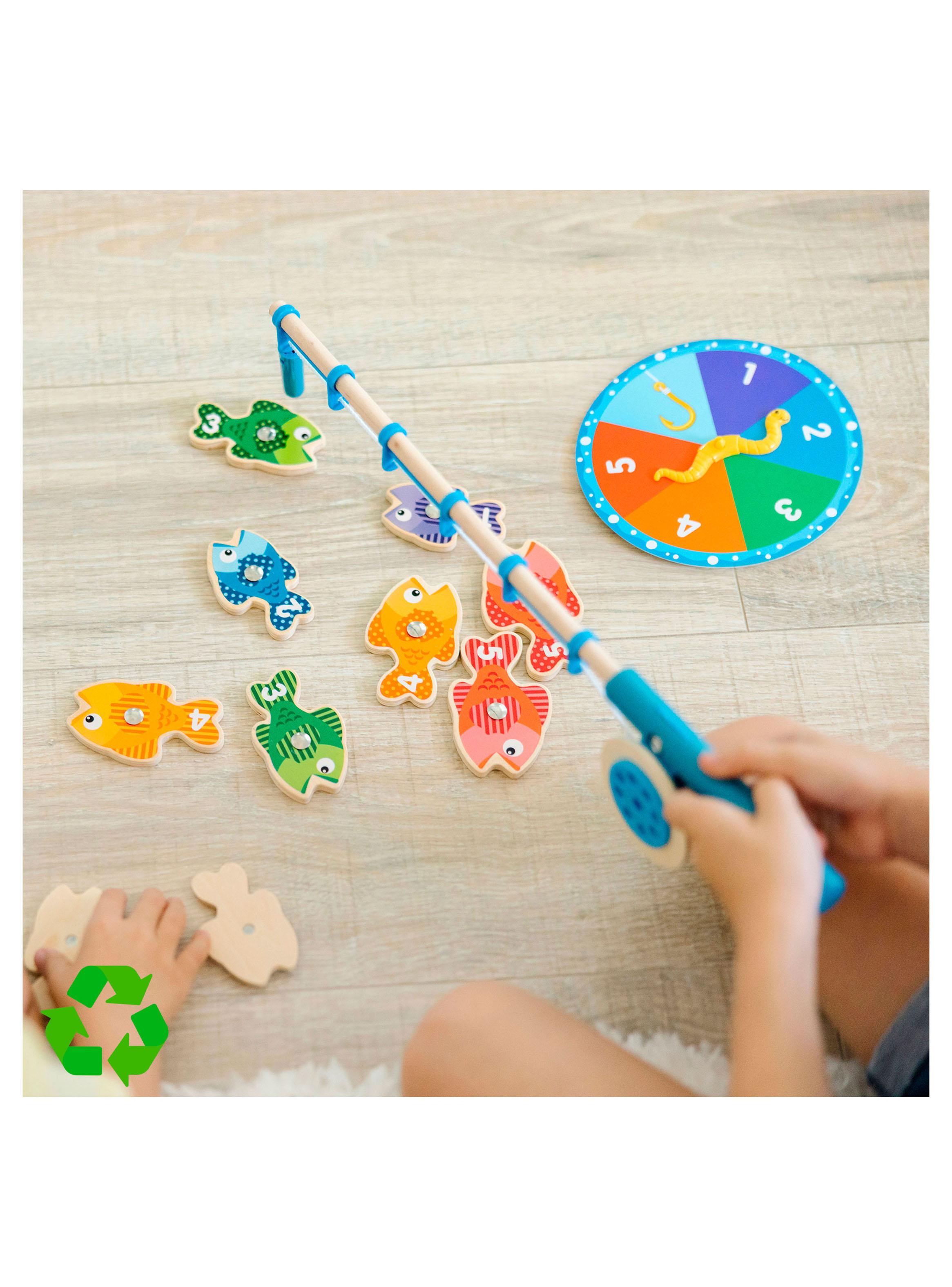 Juego de Pesca de Madera -3