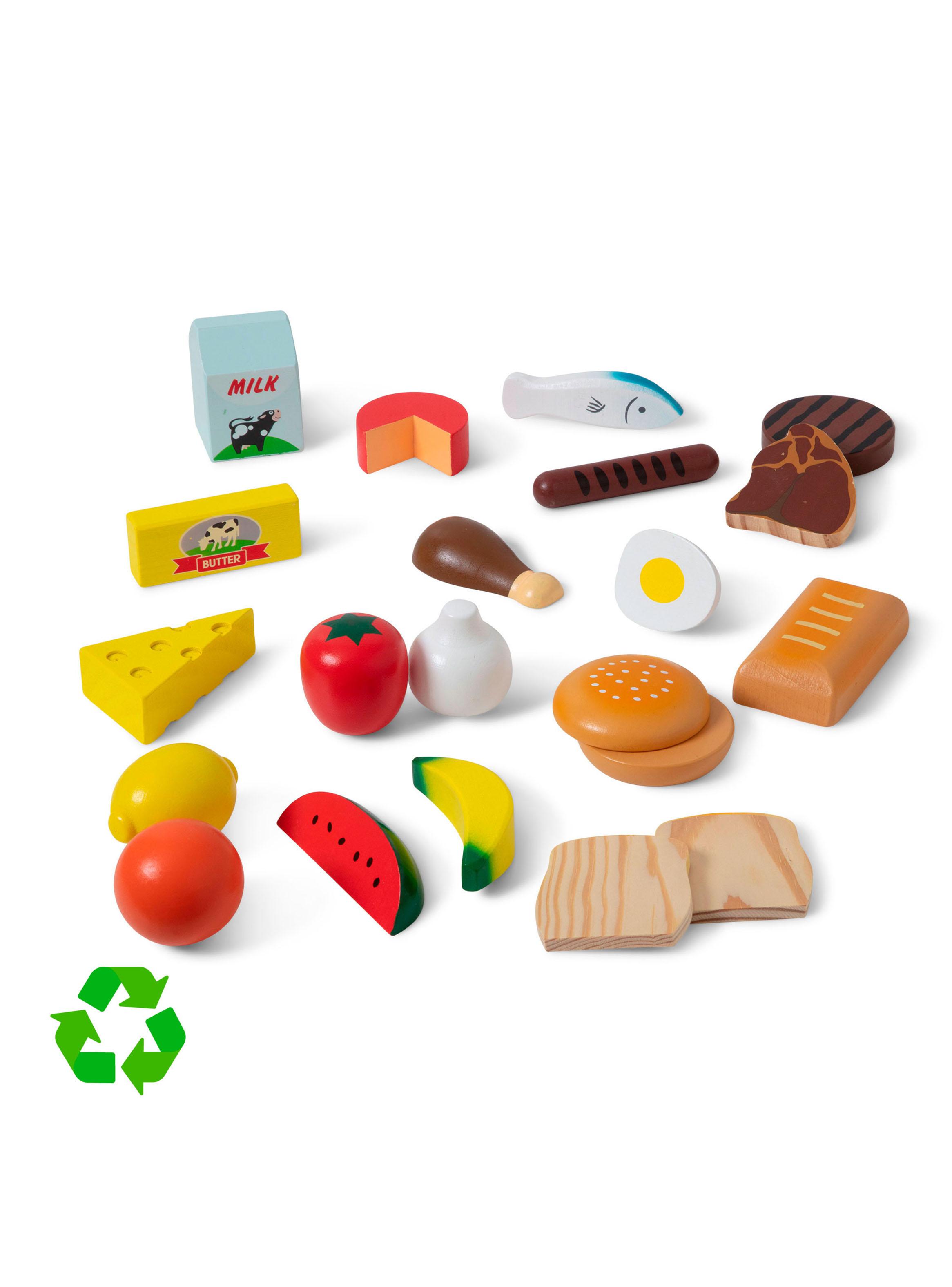 Set de Alimentos de Madera -1