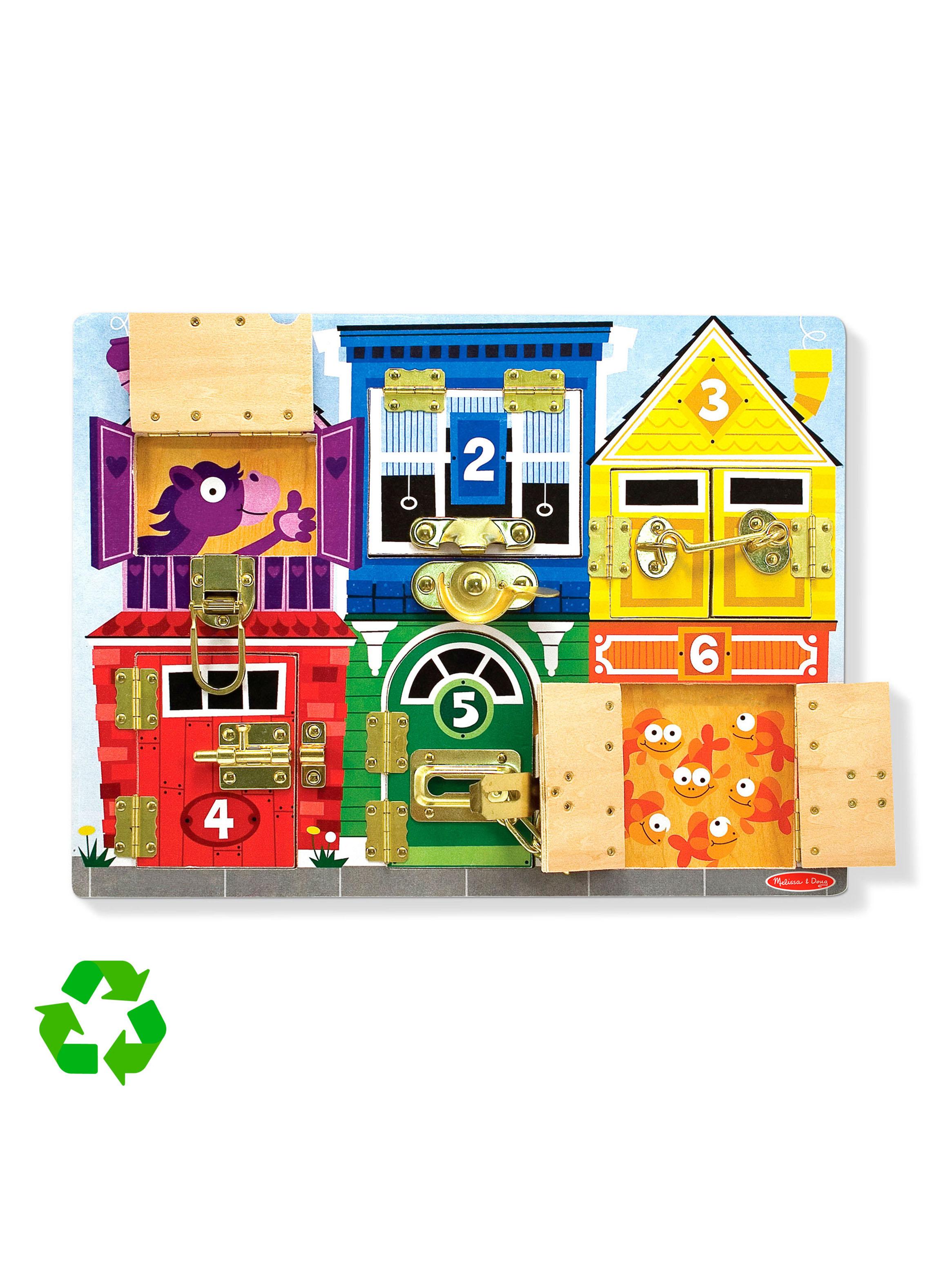 Juego de Pestillos de Madera-2