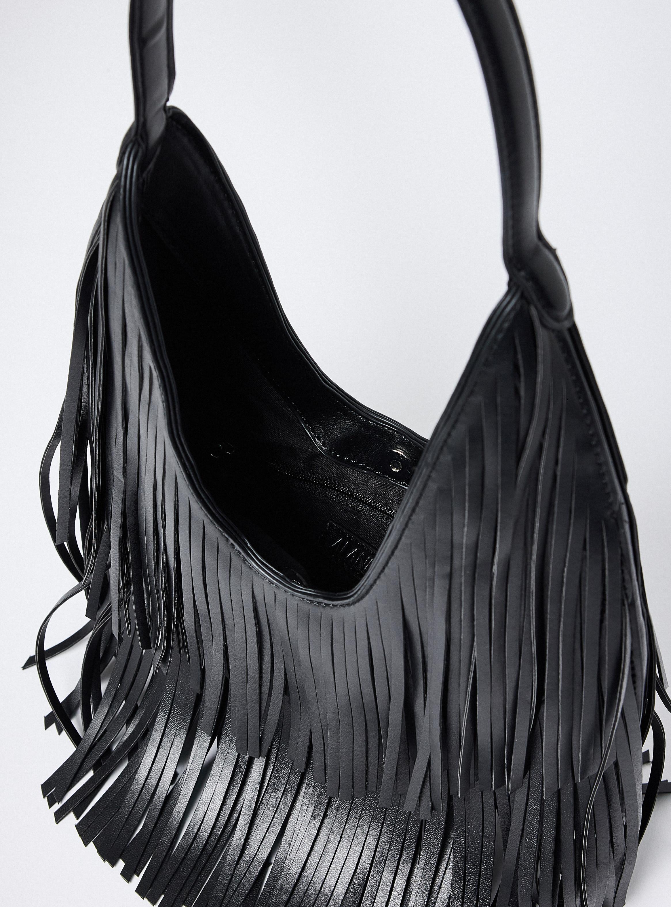 Cartera de Hombro con Flecos-5