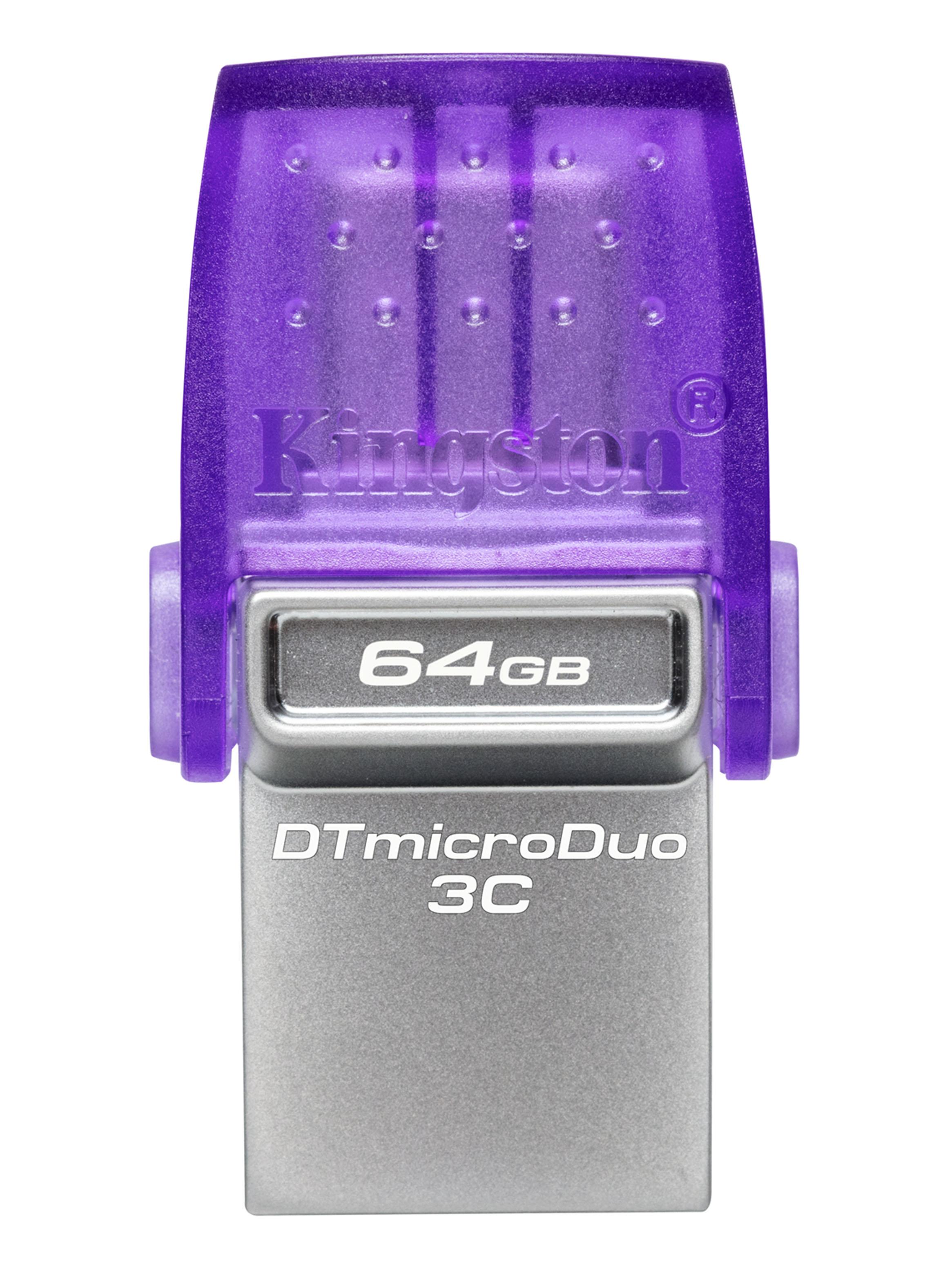 Pendrive 64GB Microduo USB-A + USB-C-3